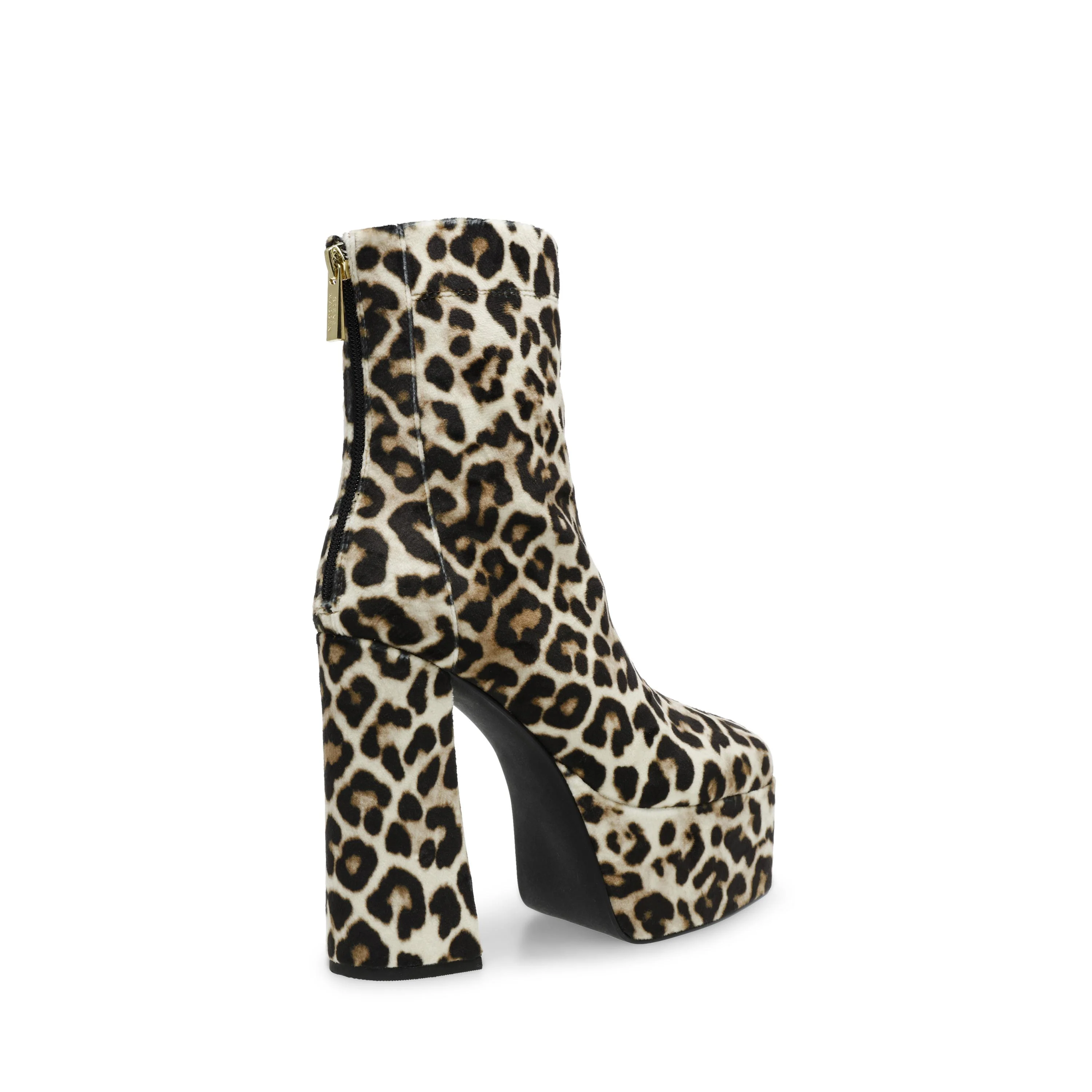 Womens Voyager Leo Velvet Boots - Image 6