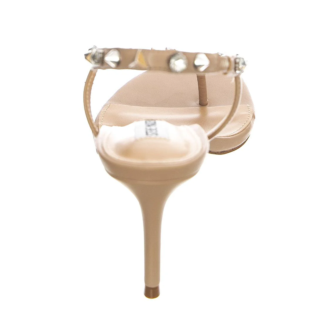 Womens Zazzy-S Nude Sandals - Image 4
