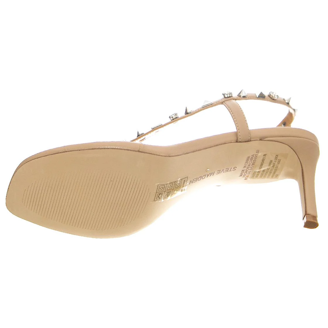 Womens Zazzy-S Nude Sandals - Image 5