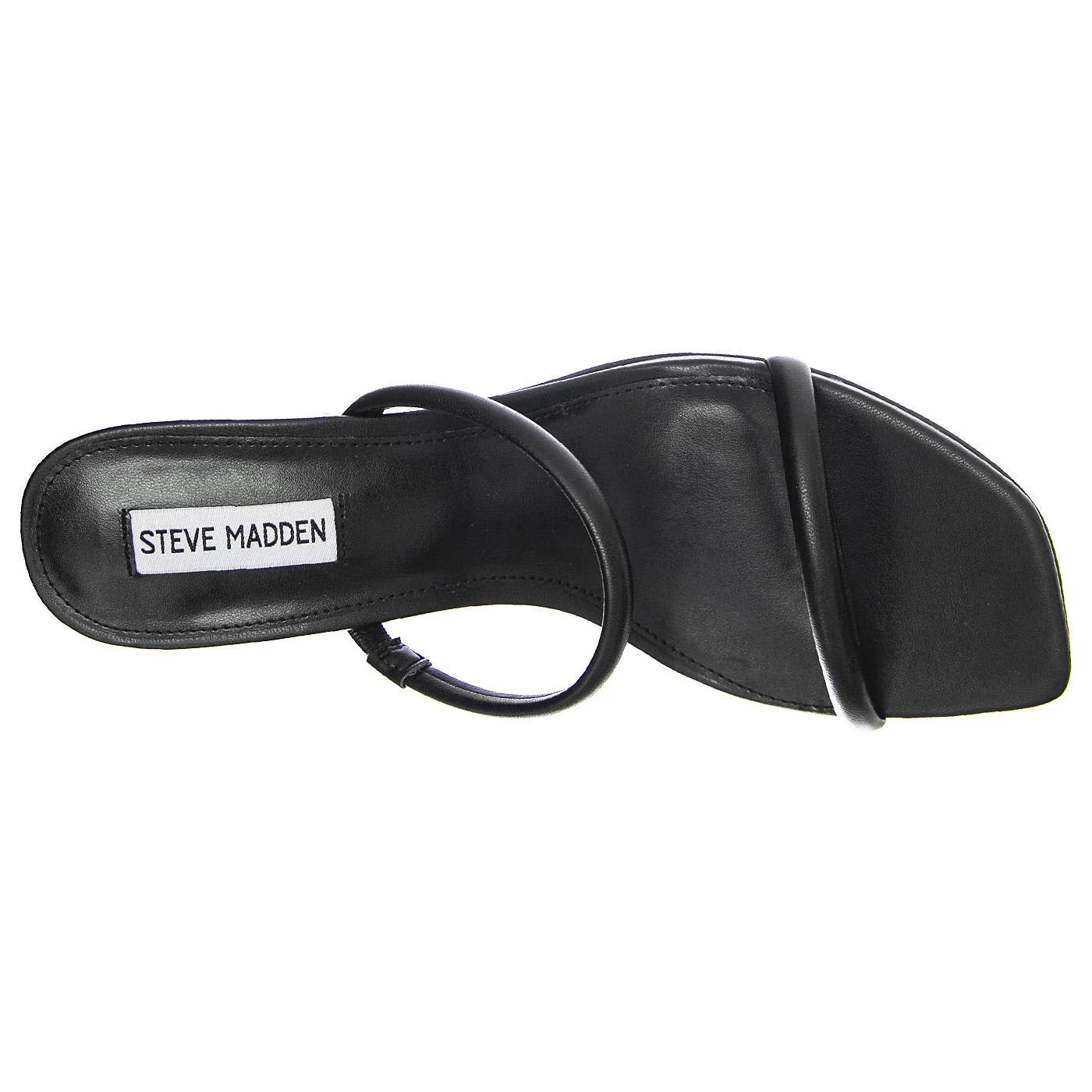 Womens Zealed Black Sandals - Image 6
