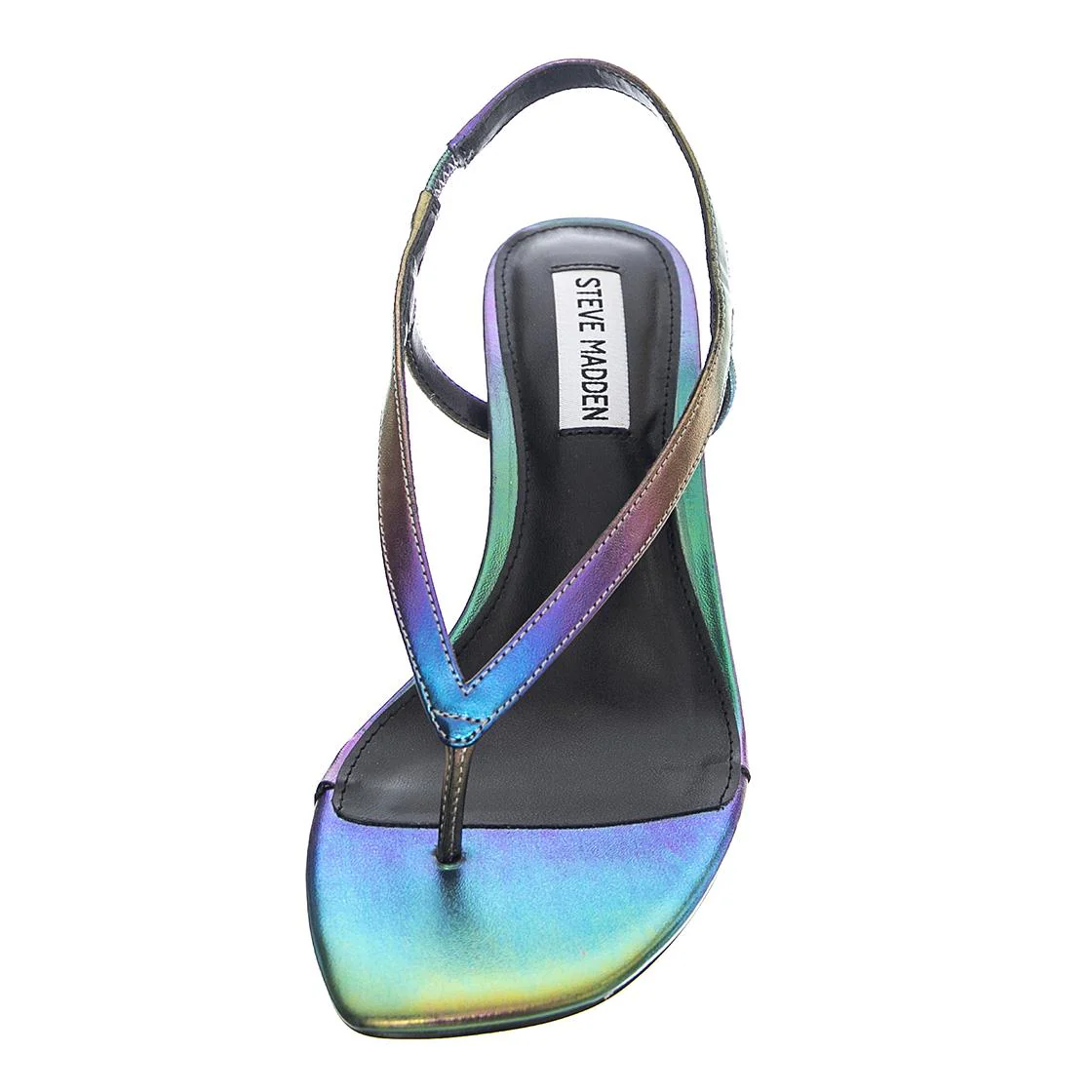 Zazzy Blue Iridescent Multicolore Sandals - Image 3