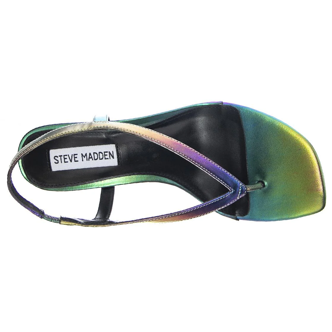 Zazzy Blue Iridescent Multicolore Sandals - Image 6
