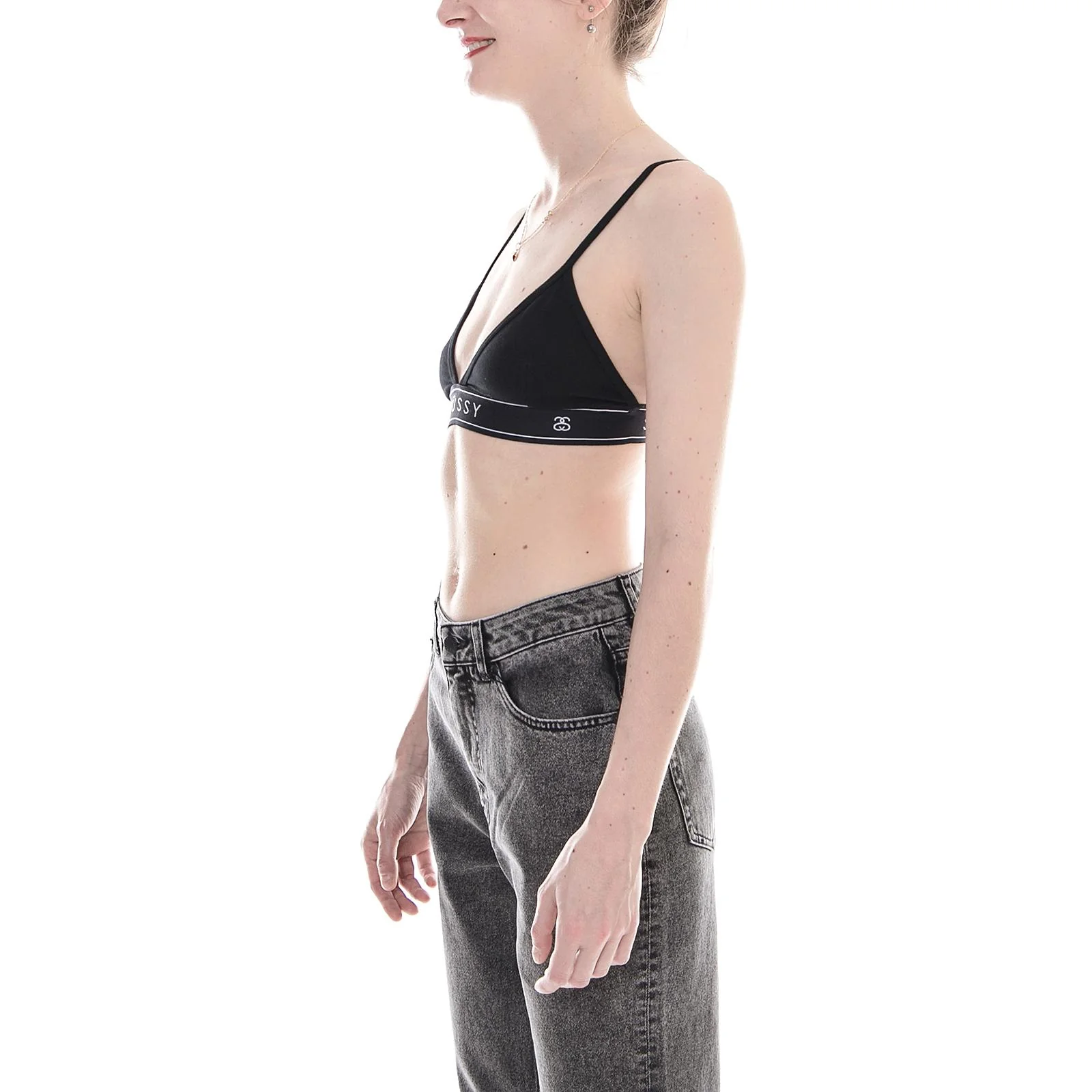 BASIC TRIANGLE TOP BLACK - Image 2