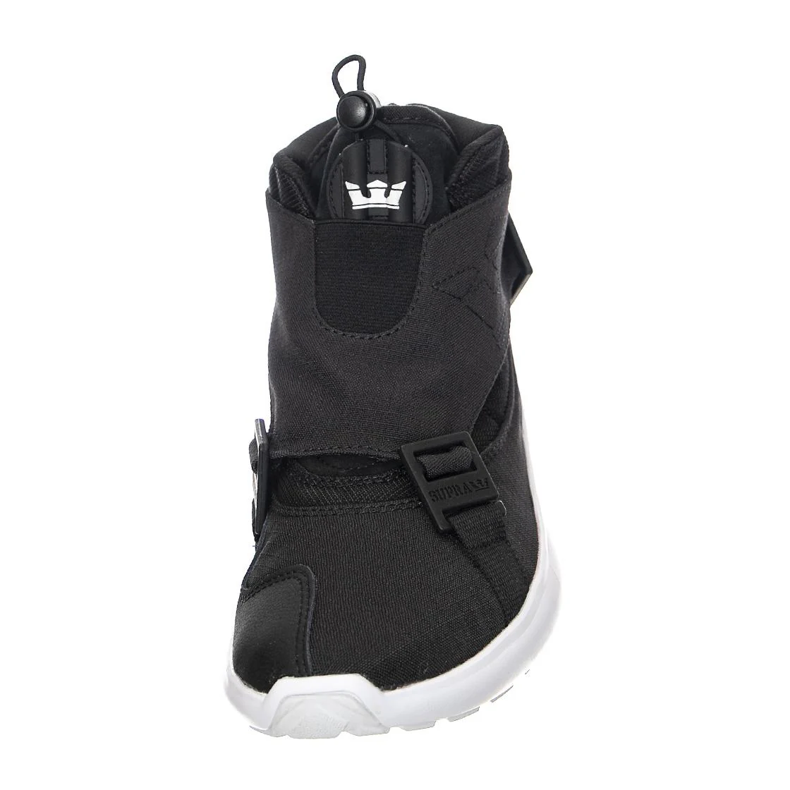 Womens Factor Endure Black / Dark Grey / White Lace-Up High-Profile Shoes - Image 3
