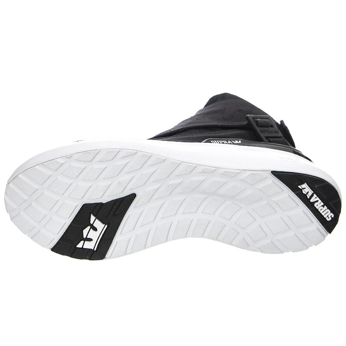 Womens Factor Endure Black / Dark Grey / White Lace-Up High-Profile Shoes - Image 5