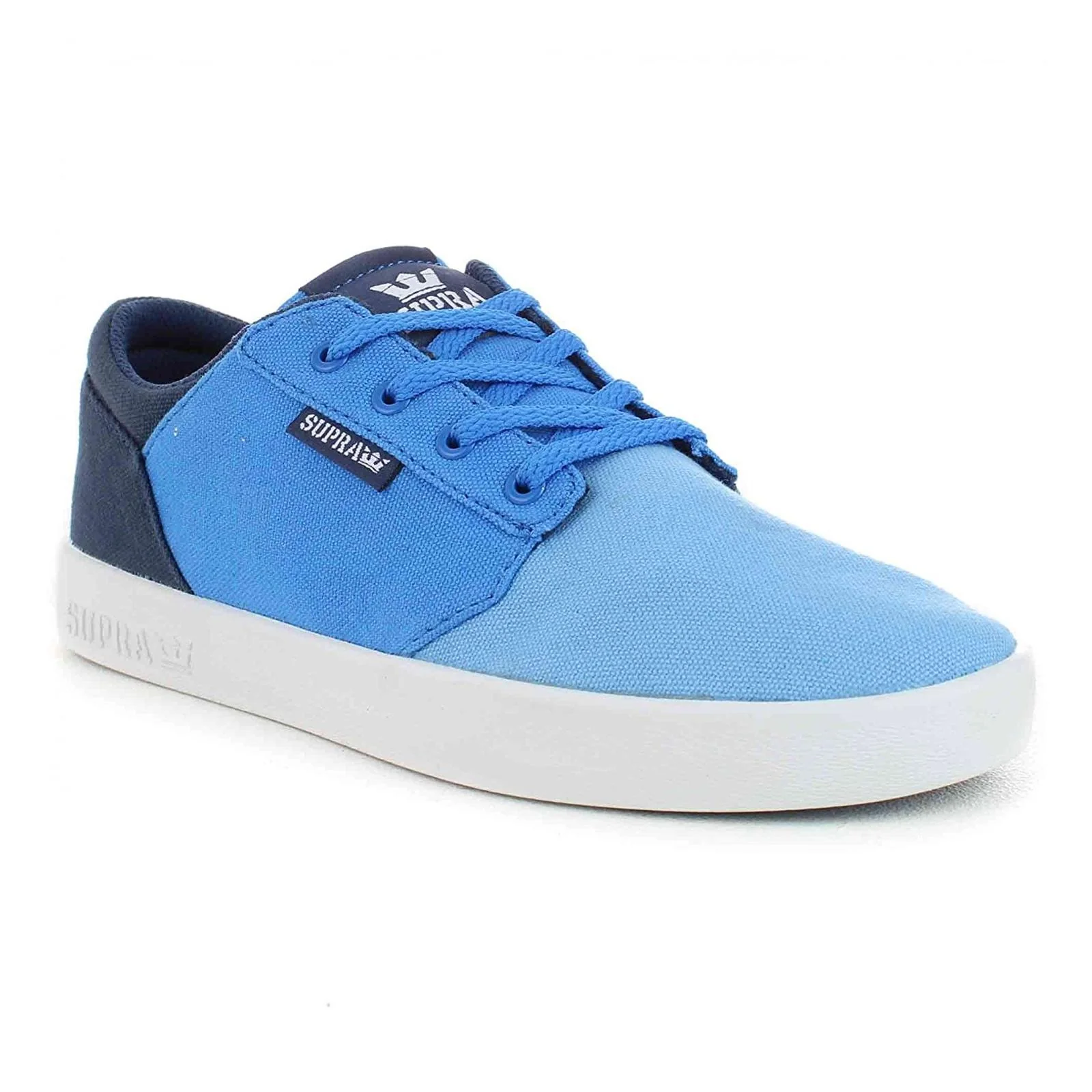 Yorek - Scarpe Profilo Basso Bambino / Bambina Blu / Bianche