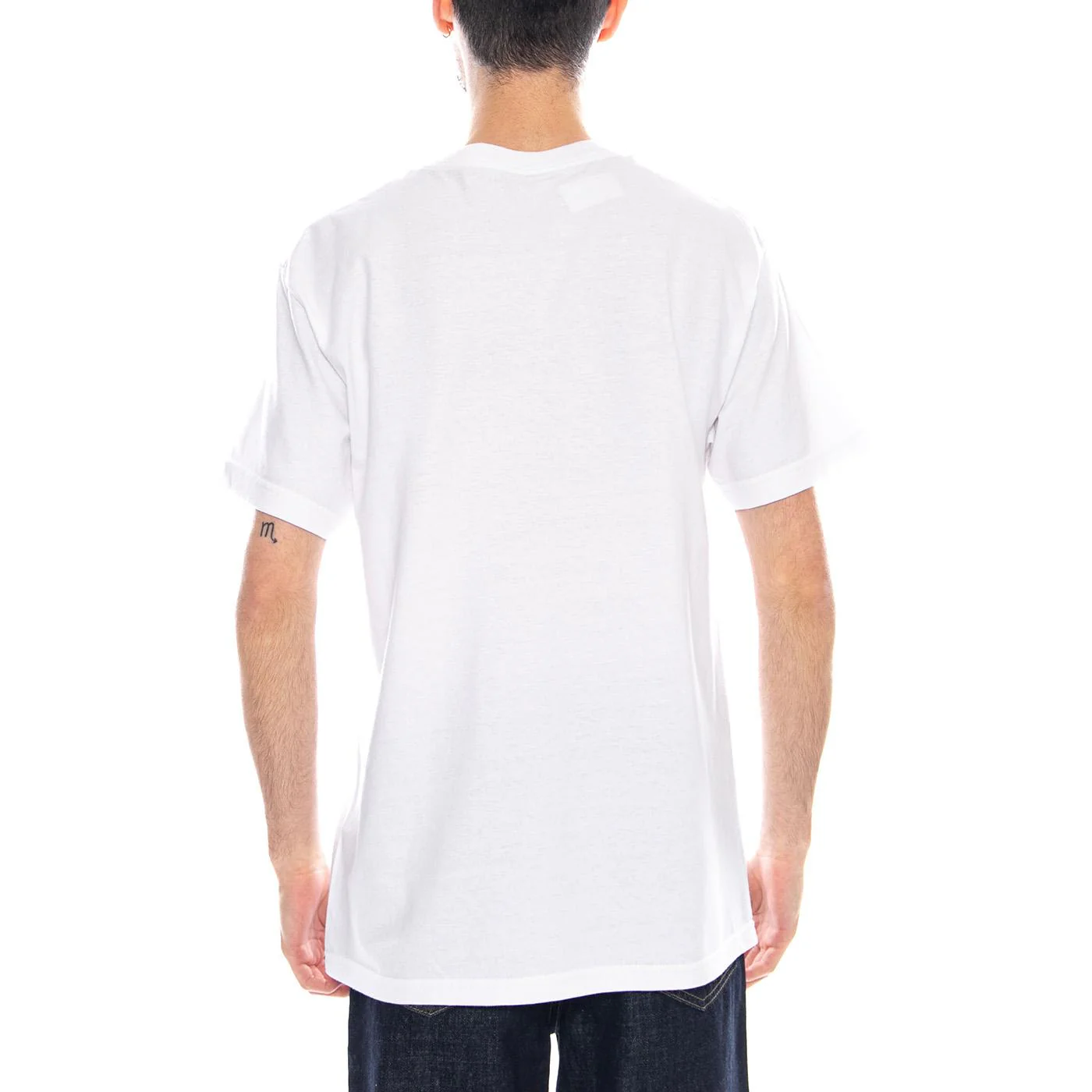 Kanji Tee White - Men's White Crewneck T-Shirt Men THANK YOU - Image 3