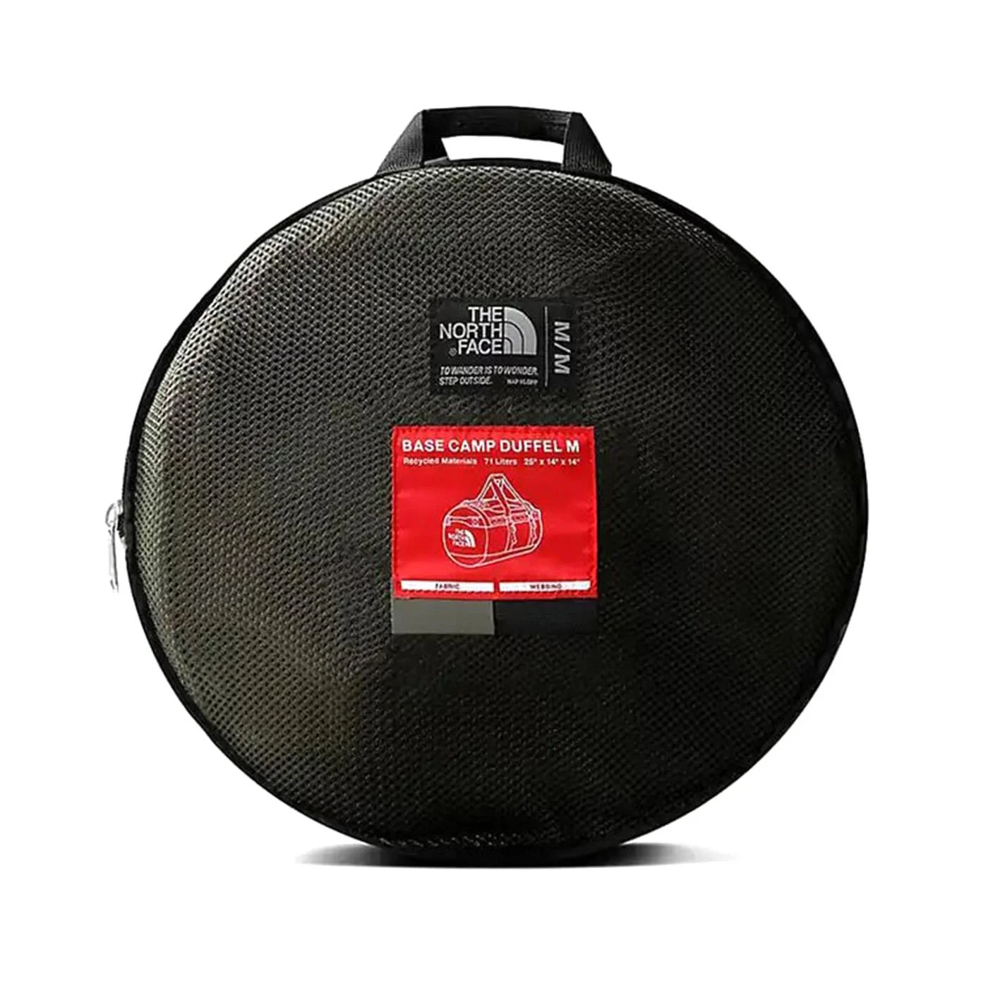 Base Camp Duffel M Evergreen - Green Travel Bag ACCESSORIES THE NORTH FACE - Image 4