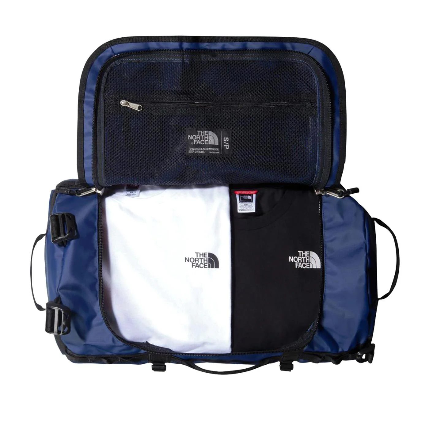 Base Camp Duffel S Blue - Blue Travel Bag THE NORTH FACE ACCESSORIES - Image 3