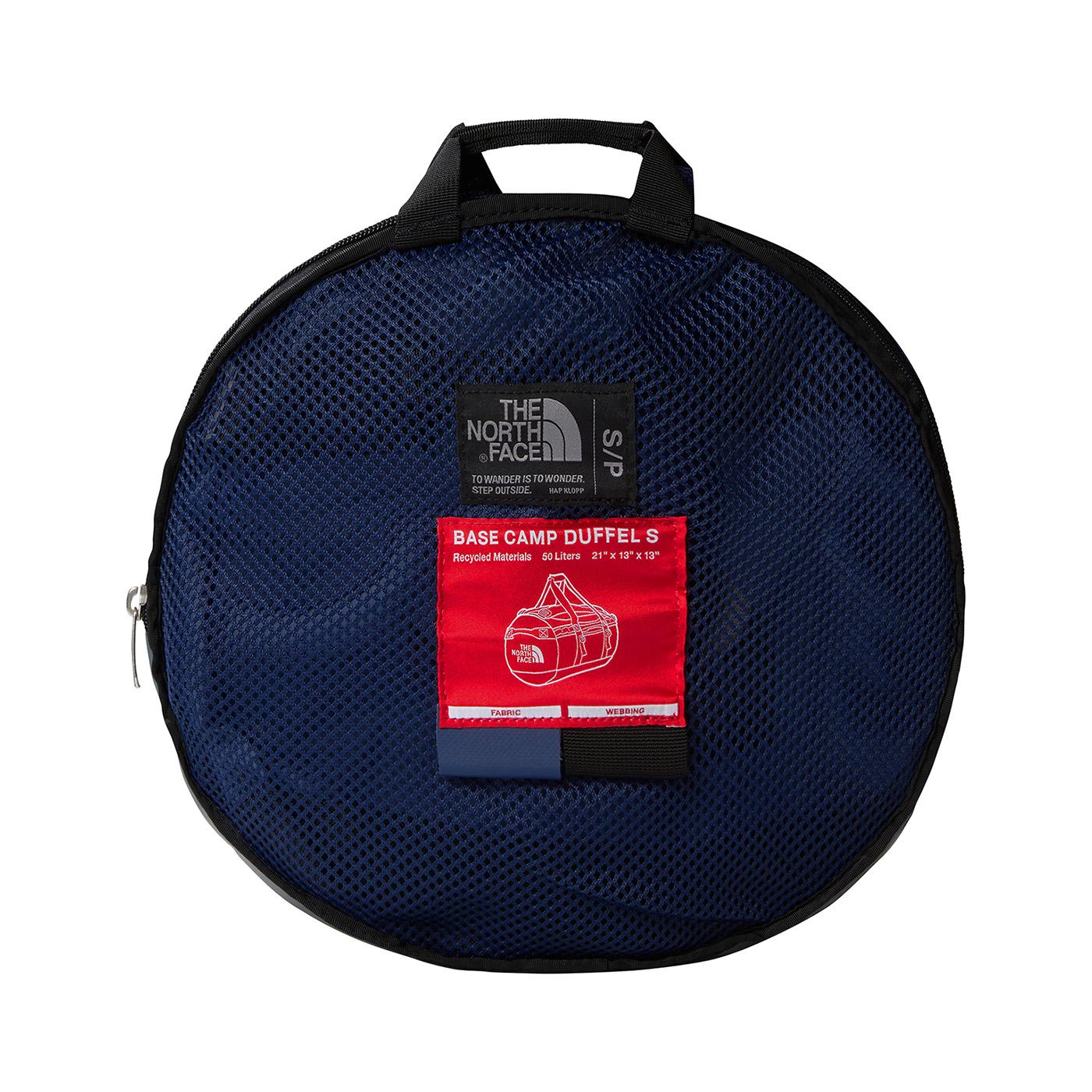 Base Camp Duffel S Summit Navy / TNF Black / Blue - Image 4