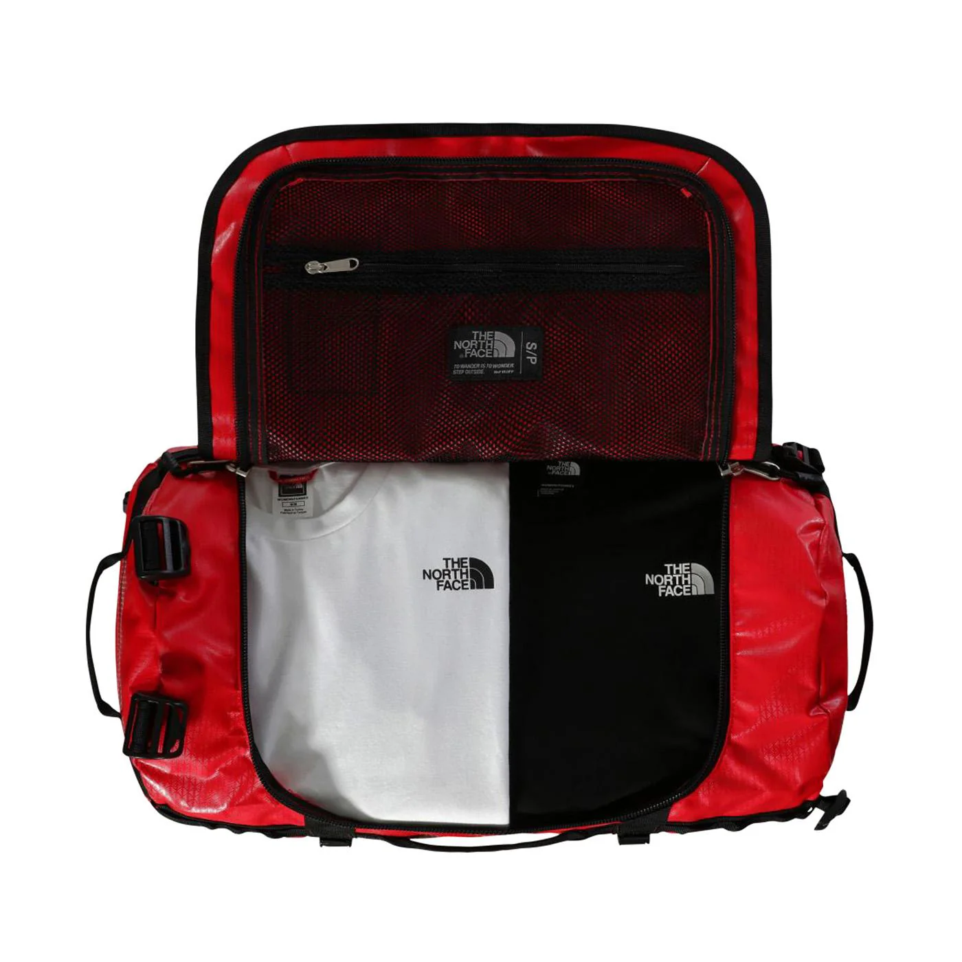 Base Camp Duffel - S - TNF Red-TNF Black ACCESSORIES THE NORTH FACE - Image 2