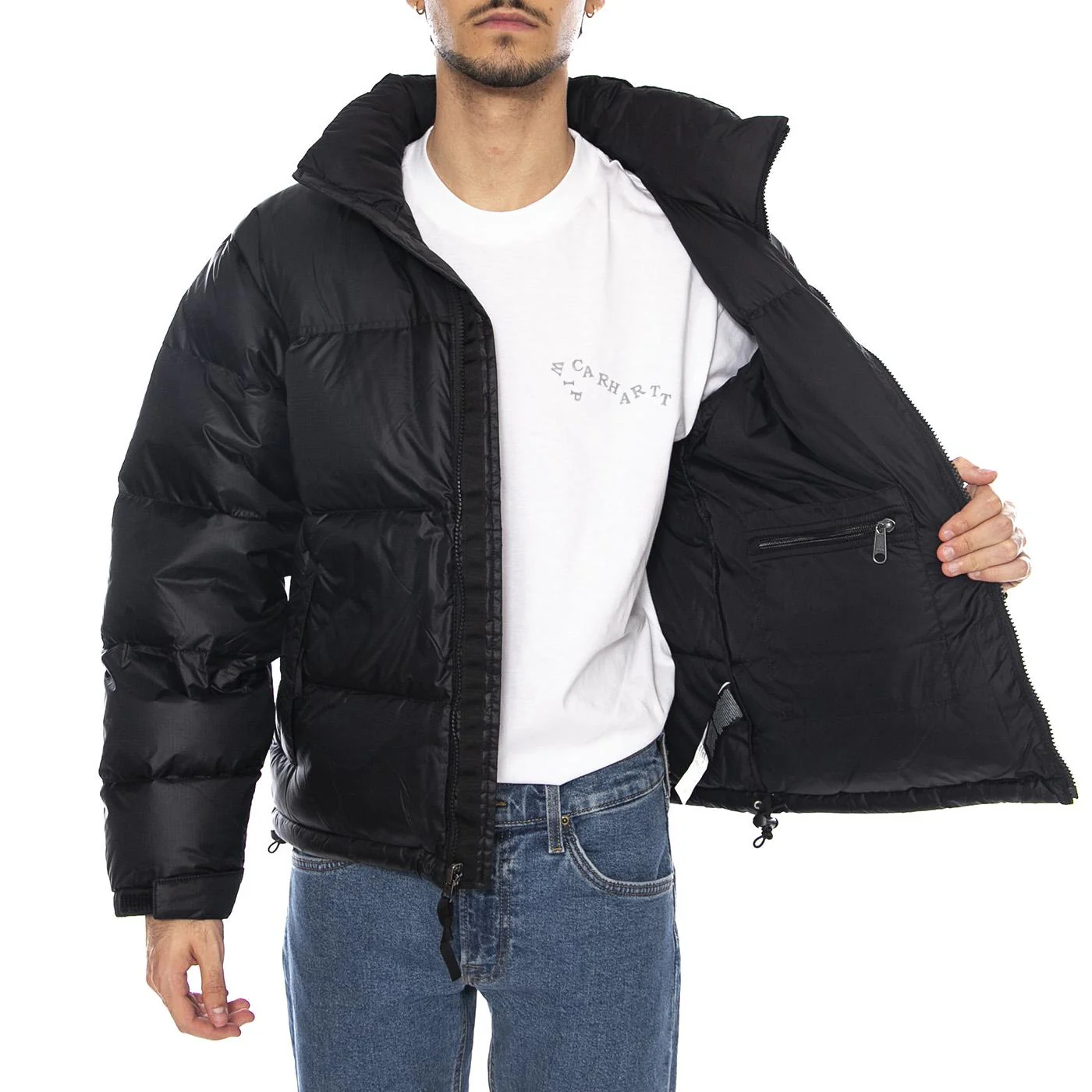 M 1996 Retro Nuptse Jacket Black - Men's Jacket Black Men THE NORTH FACE - Image 4