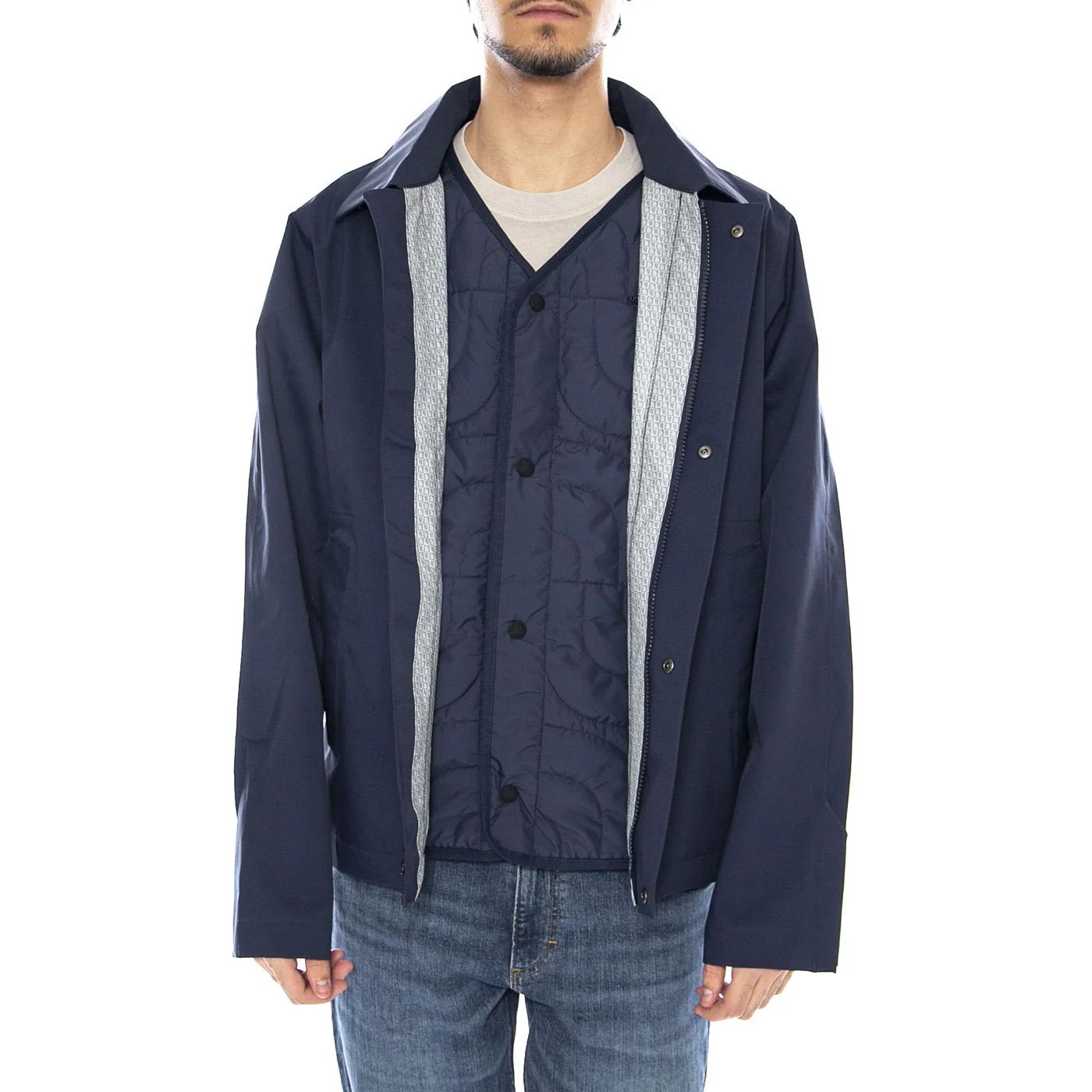 THE NORTH FACE M City Triclimate Jacket Summit Navy - Men's Jacket Blue - Image 2