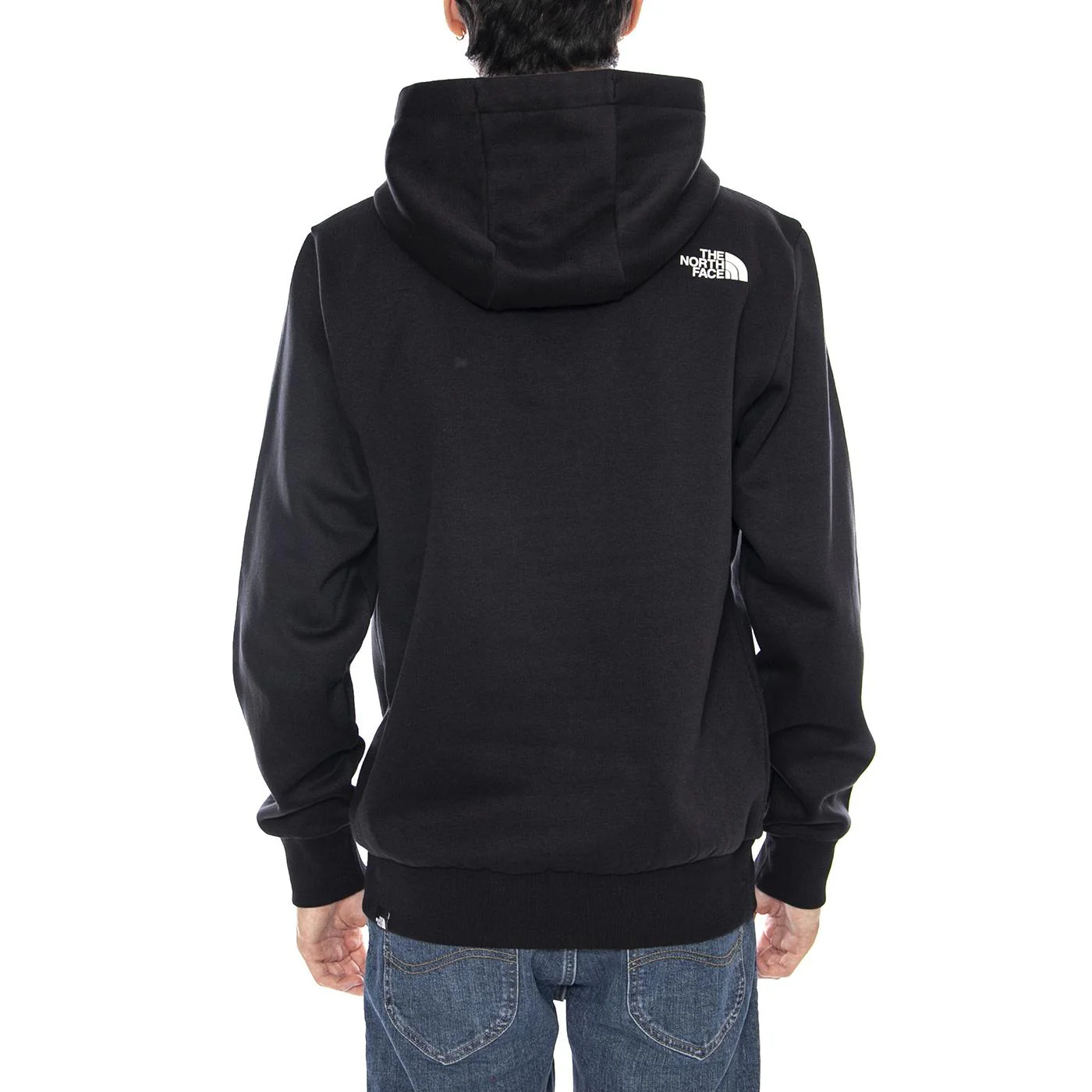 M Fine Hoodie Black - Men's Black Hoodie THE NORTH FACE - Image 3
