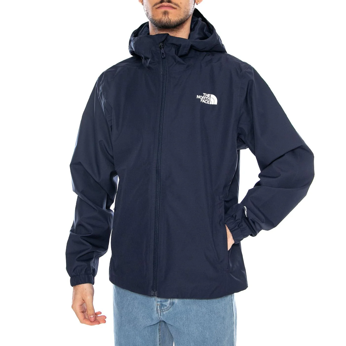 M Quest Mono Jacket Summit Navy - Men's Hooded Jacket Blue Men THE NORTH FACE