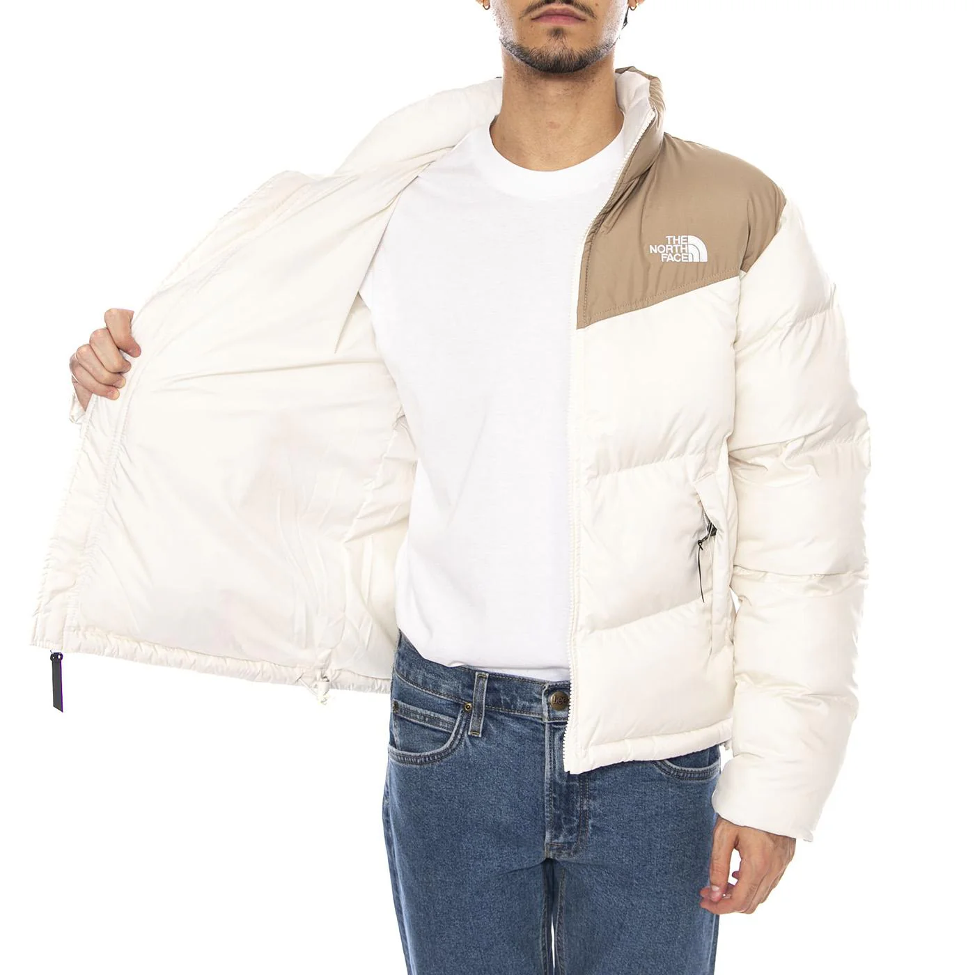 M Saikuru Jacket White - Goacca Uomo Bianca Uomo THE NORTH FACE - Image 4