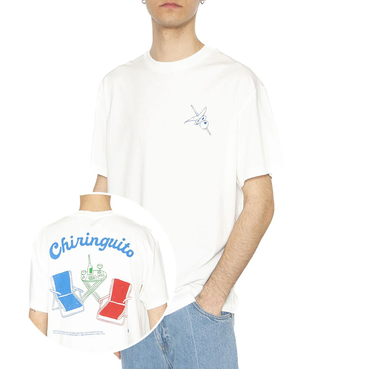 Chiringuito Aaron Tee White