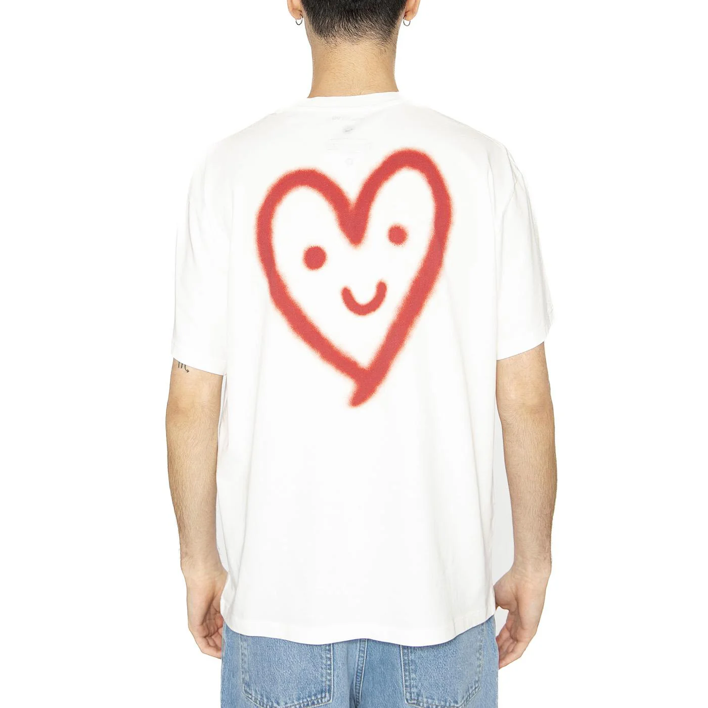 Cutre Heart Aaron Tee White - Image 3