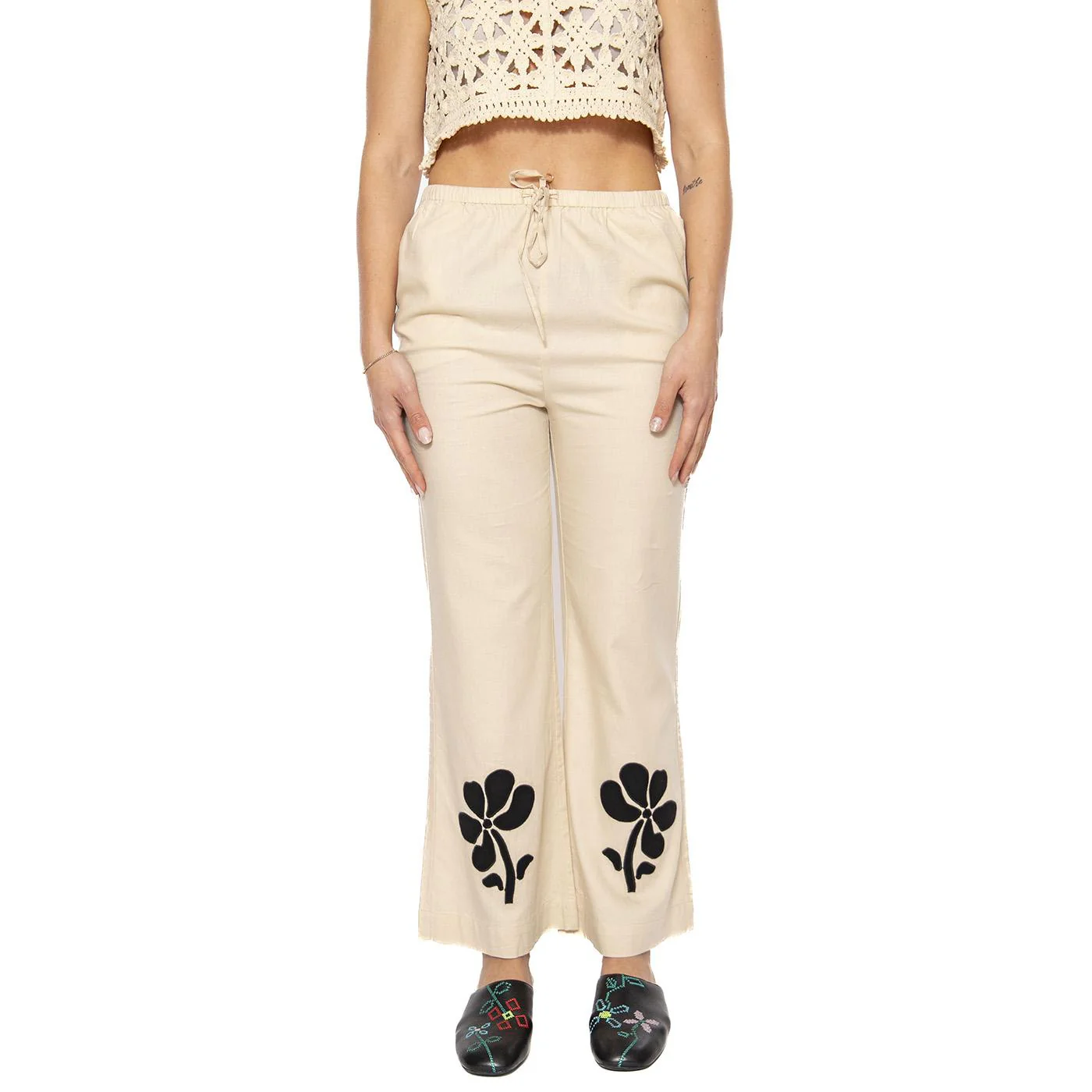 Marygold Brigitte Pants Ecru - Image 2