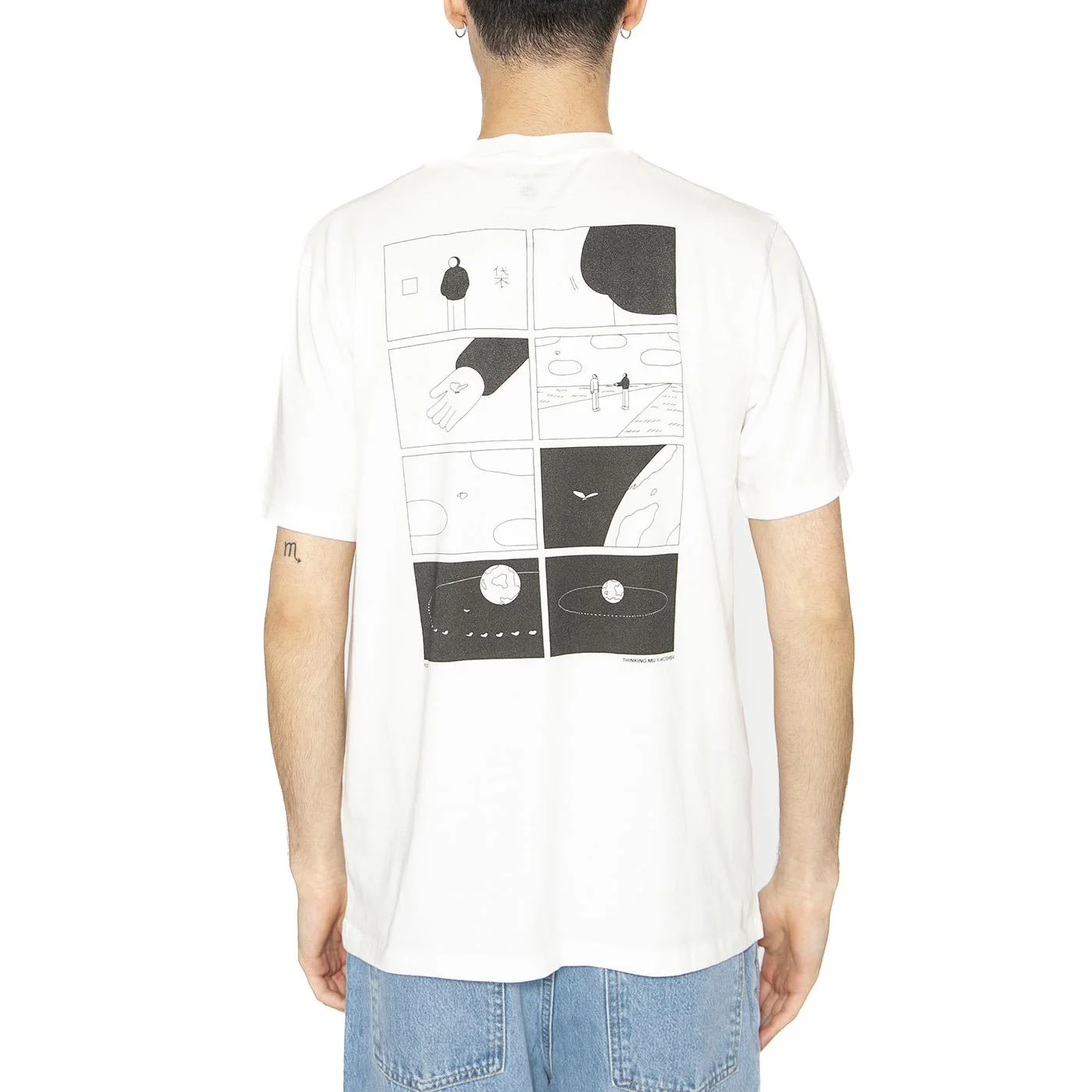 Pocket Zach Tee White - Image 3
