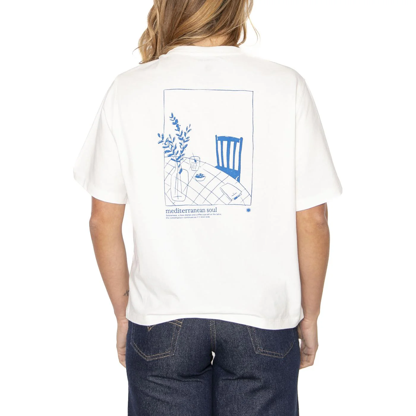 Sobremesa Lucia Tee White - Image 3