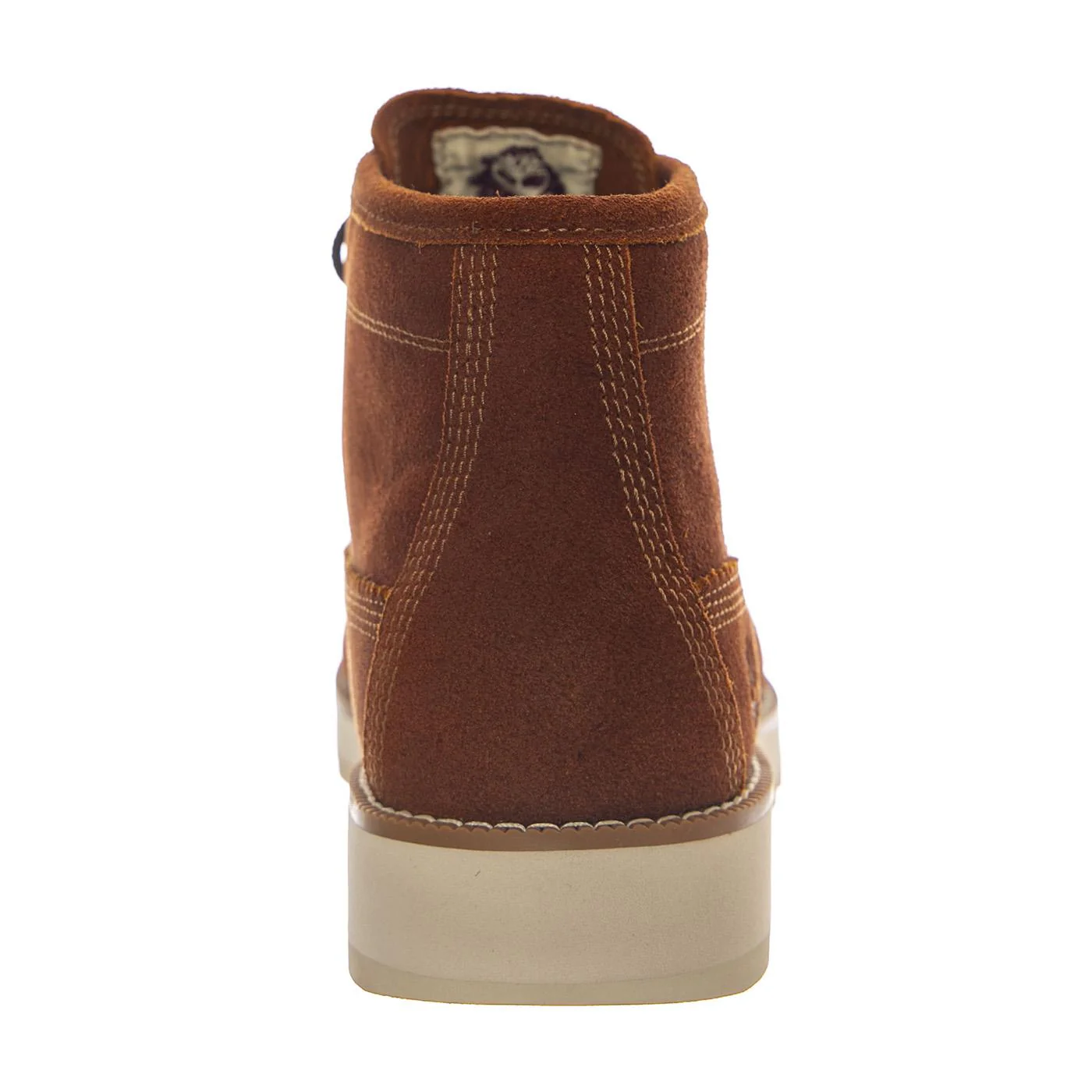 Britton Mills Mid Lace Up Chukka Boot -- Men's Rust Suede Boots TIMBERLAND - Image 4