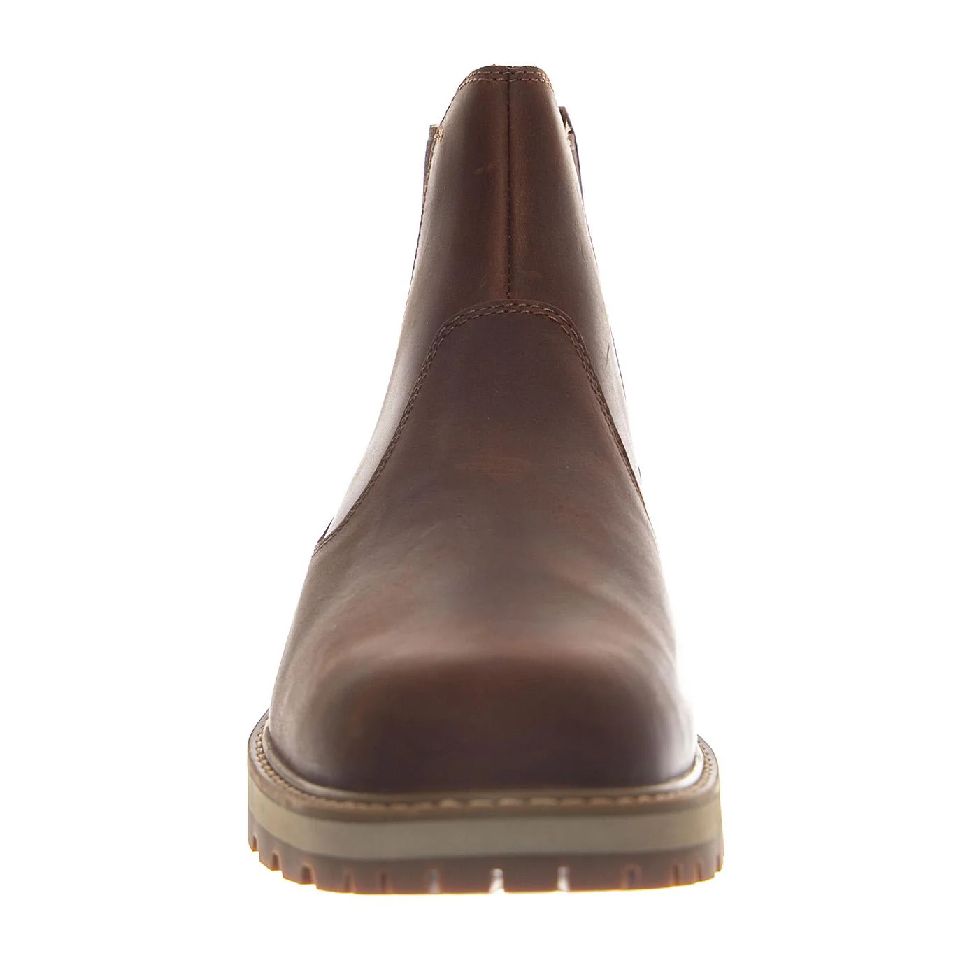Britton Road Mid Chelsea Boot -- Men's Rust Full Grain Leather Boots TIMBERLAND - Image 3