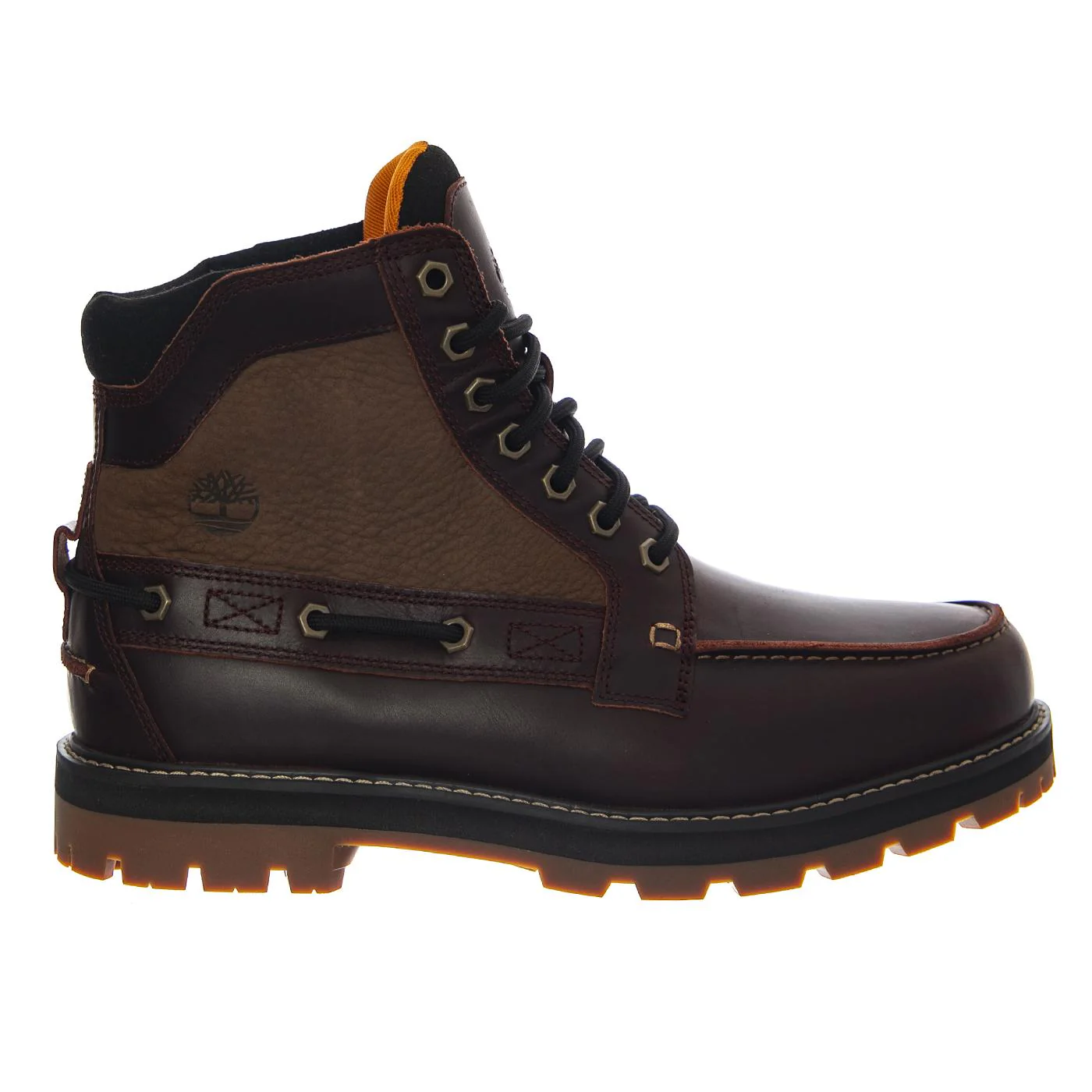 Britton Road Mid Lace Up -- Men's Bordeaux Boots TIMBERLAND