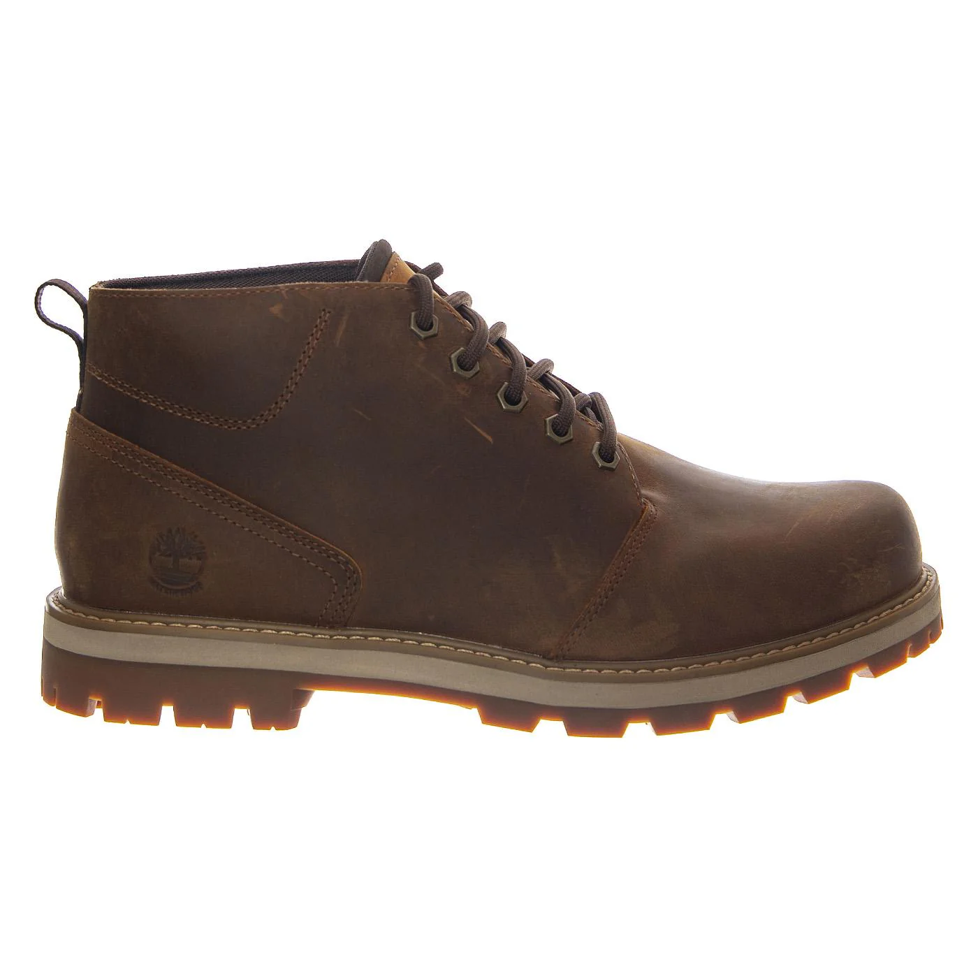 Britton Road Mid Lace Up -- Men's Brown Waterproof Boots TIMBERLAND Men