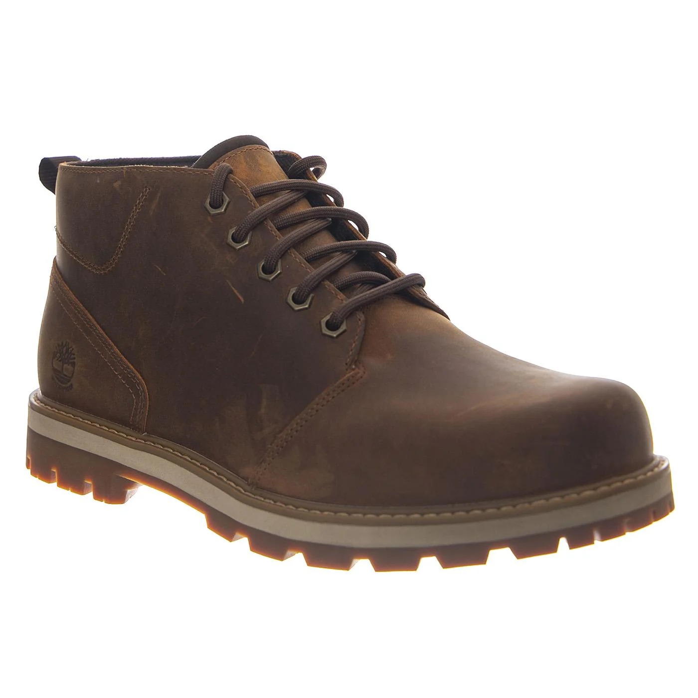 Britton Road Mid Lace Up -- Men's Brown Waterproof Boots TIMBERLAND Men - Image 2