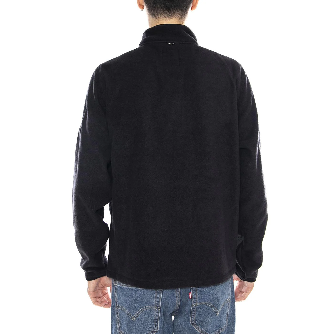 Full Zip Polar Fleece -- Men's Black Zip-Up Sweatshirt TIMBERLAND Men's - Image 3