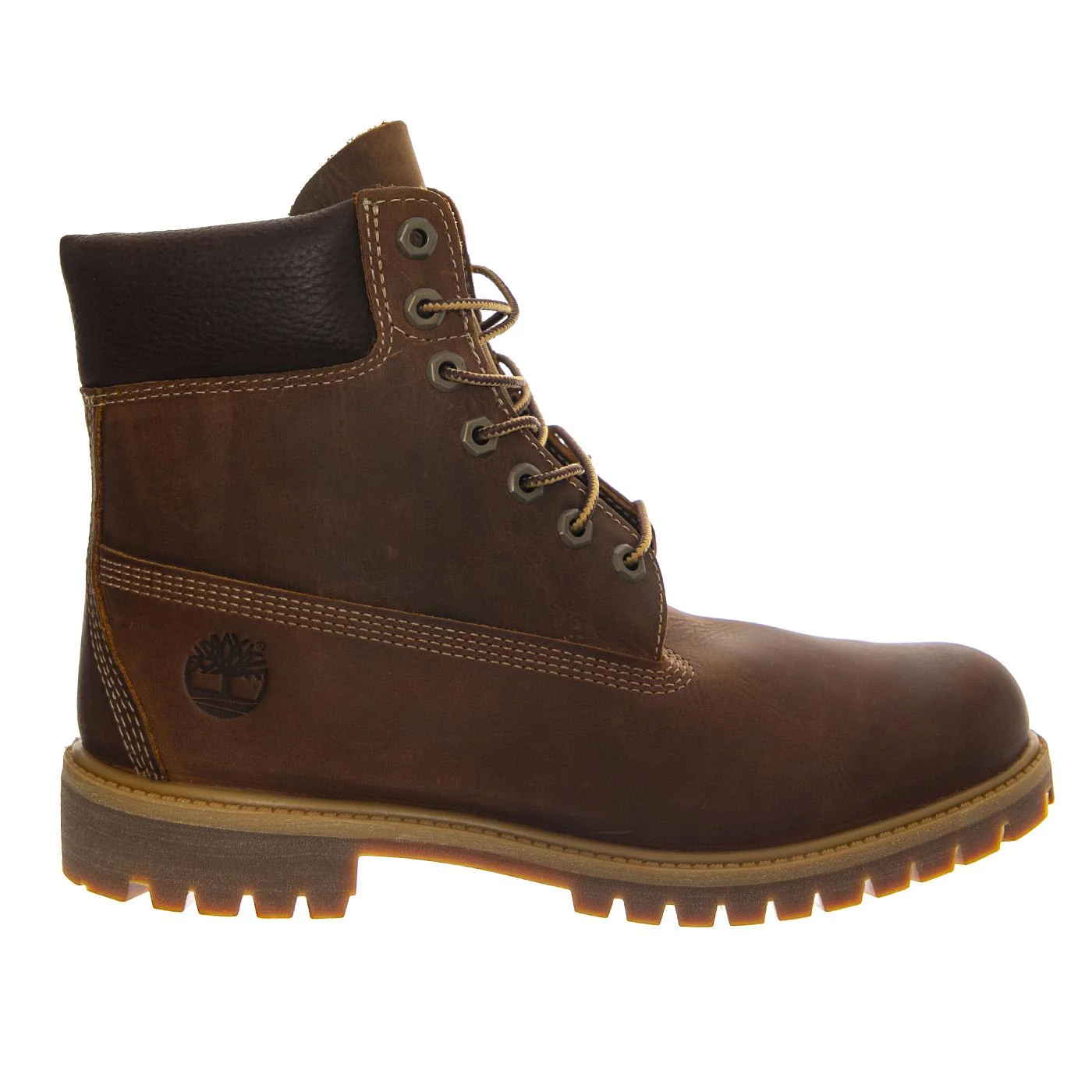 Premium 6 Inch Lace Up Waterproof Boot -- Brown Men's Boots TIMBERLAND