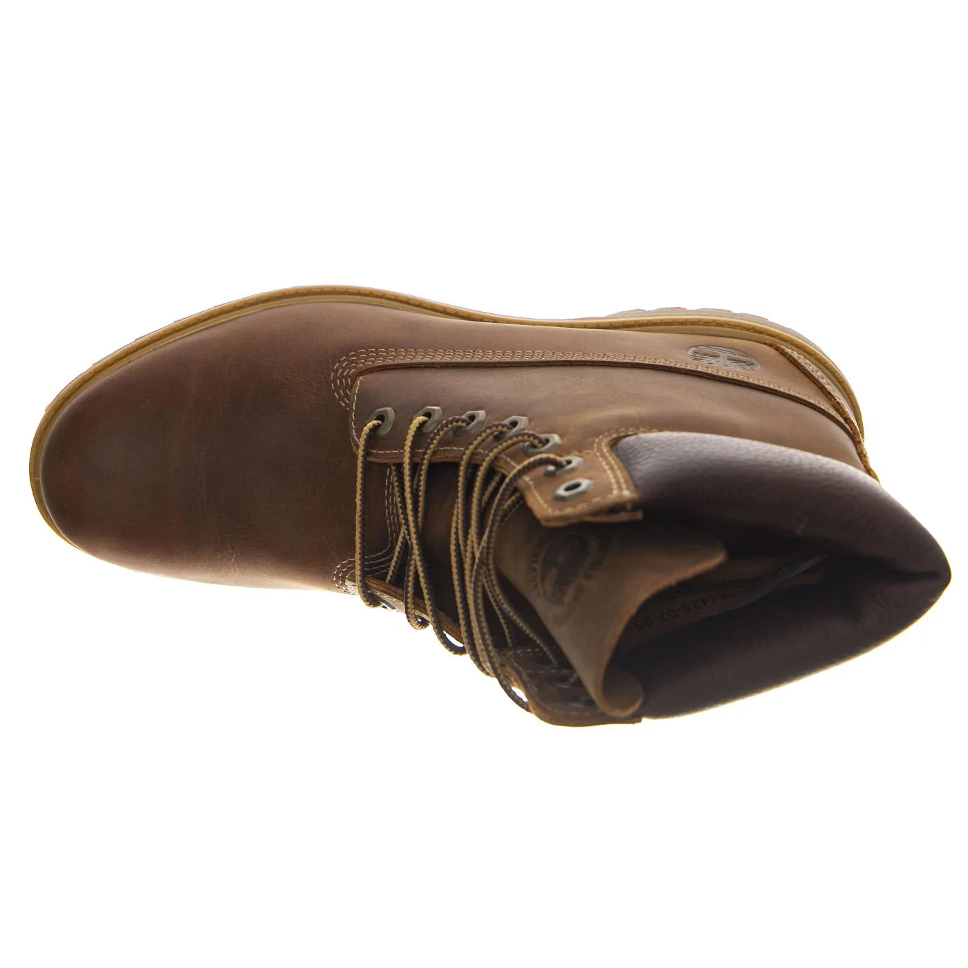 Premium 6 Inch Lace Up Waterproof Boot -- Brown Men's Boots TIMBERLAND - Image 6