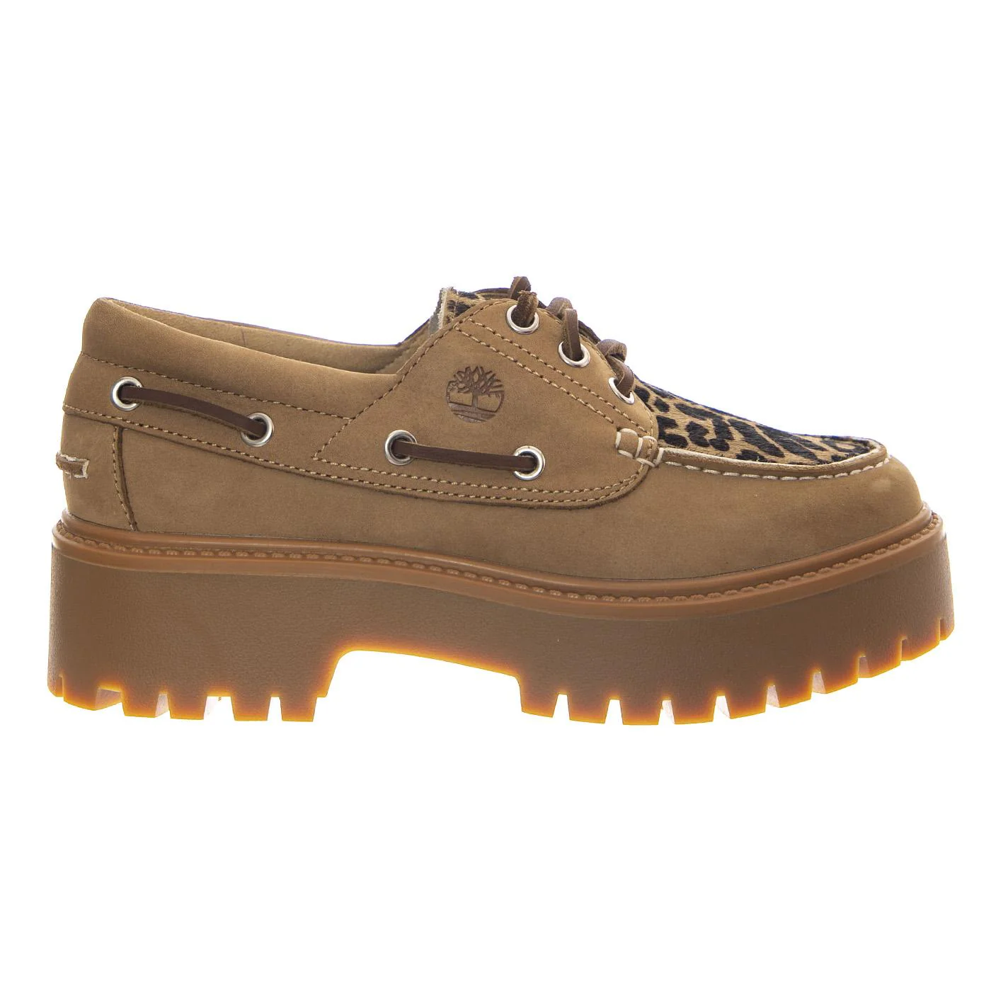 Stone Street Boat Shoe Beige -- Women's Boat Shoes in Beige Nubuck Women's TIMBERLAND