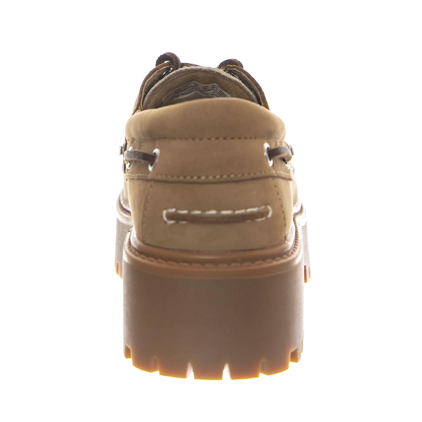 Stone Street Boat Shoe Beige -- Women's Boat Shoes in Beige Nubuck Women's TIMBERLAND - Image 4