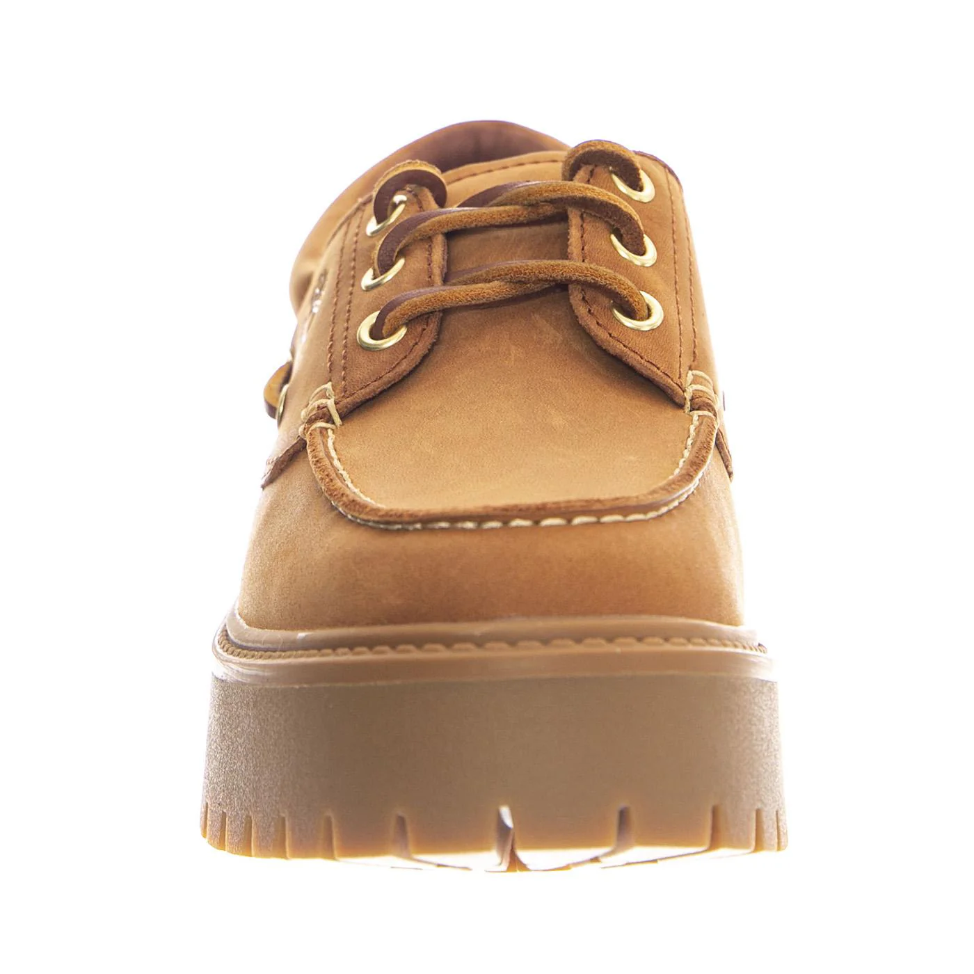 Stone Street Boat Shoe Rust Nubuck -- Women's Boat Shoes in Rust Nubuck Women's TIMBERLAND - Image 3