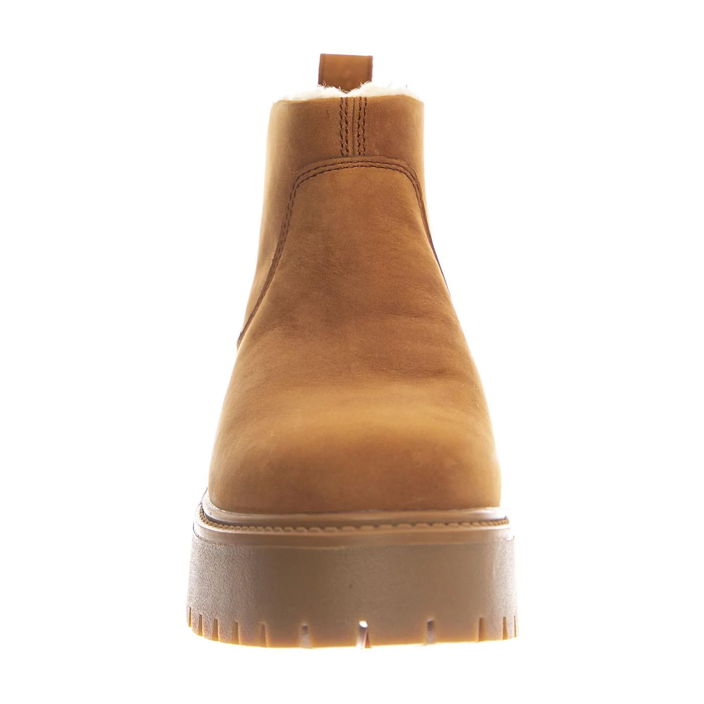 Stone Street Mid Warm Lined Boot Rust Nubuck -- Women's Warm Lined Brown Nubuck Boot TIMBERLAND - Image 3