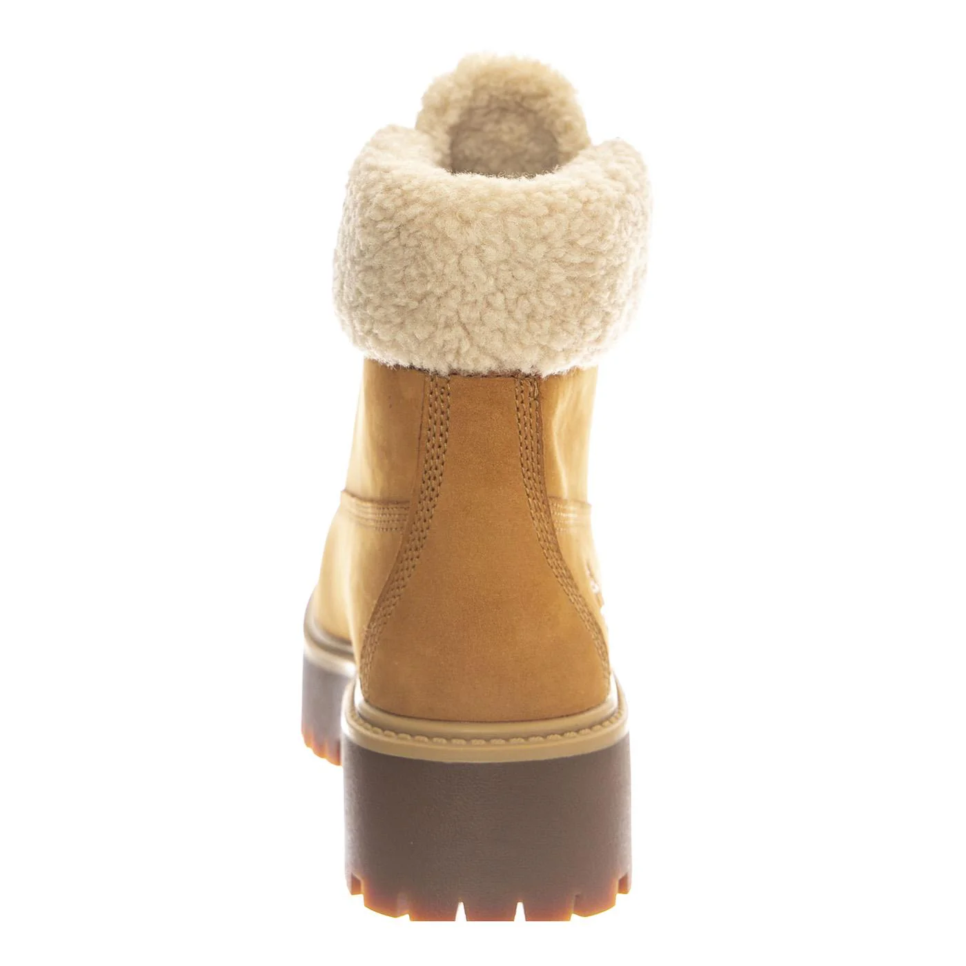 Stone Street Mid Warm Lined Waterproof Boot -- Women's Boots Waterproof Lined Warm Wheat Nubuck Women's TIMBERLAND - Image 4