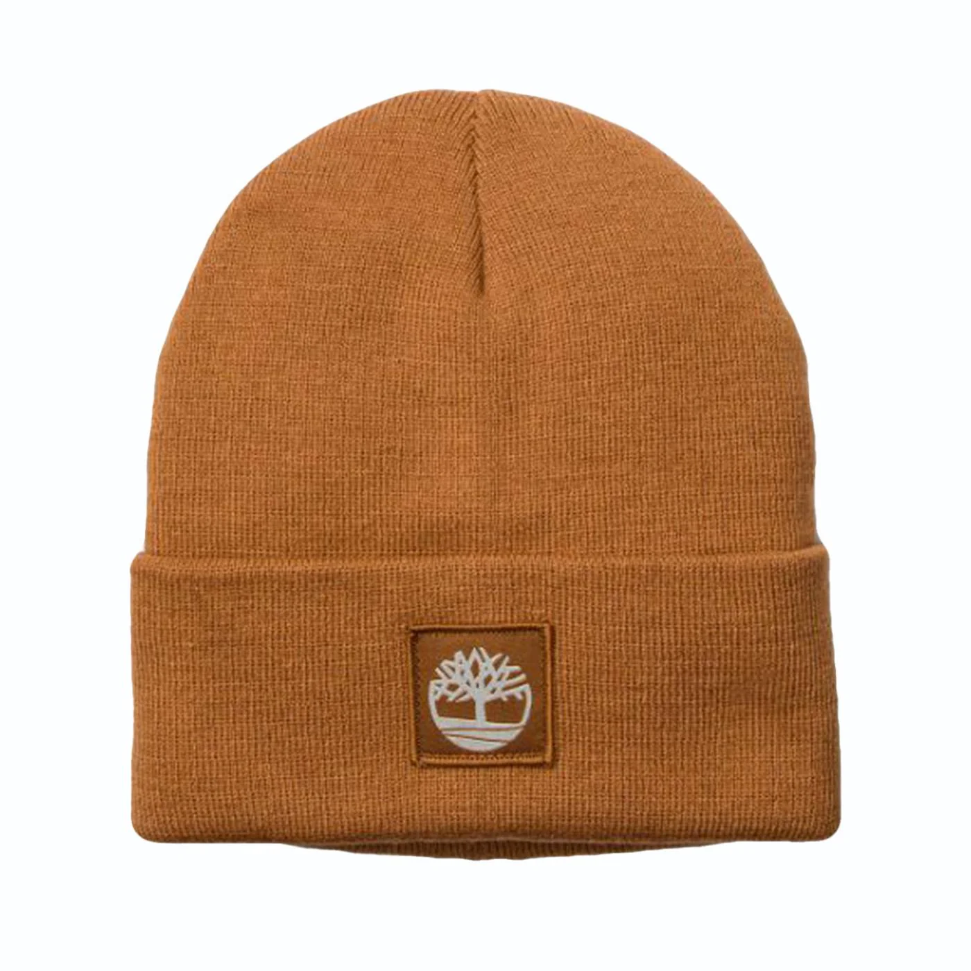 Tonal Patch Beanie -- Men's/Women's Orange Hat TIMBERLAND ACCESSORIES