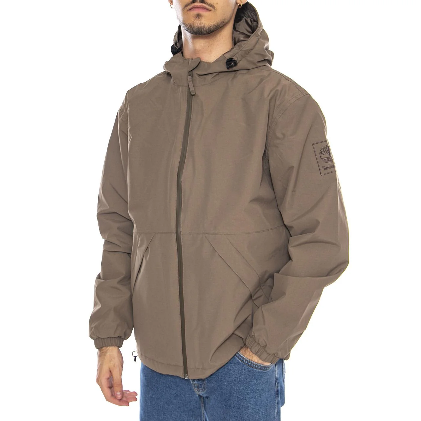 Winnick Waterproof Insulated Jacket Brown - Men's Hooded Jacket Brown TIMBERLAND Men's