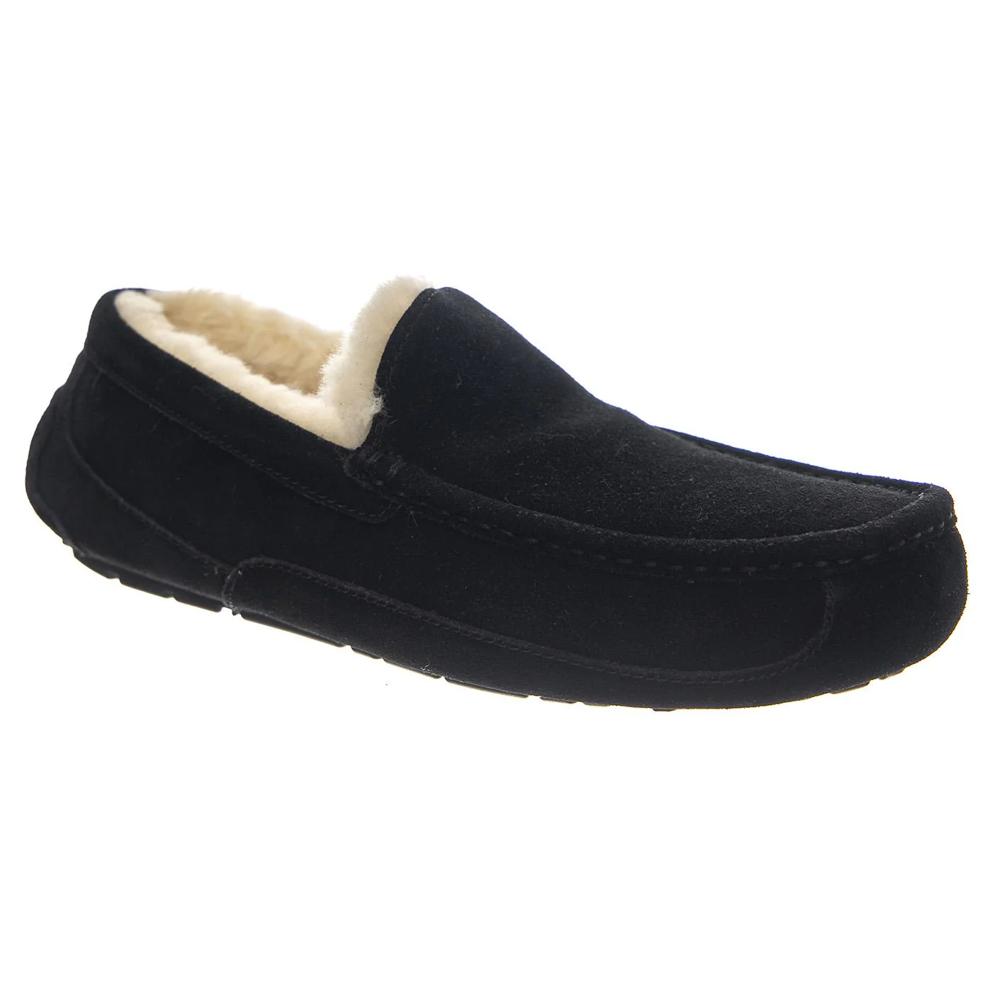 Ascot Black Shoes - UGG Men's Black Moccasin Shoes - Image 2
