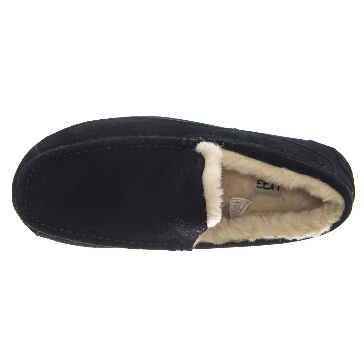 Ascot Black Shoes - UGG Men's Black Moccasin Shoes - Image 6
