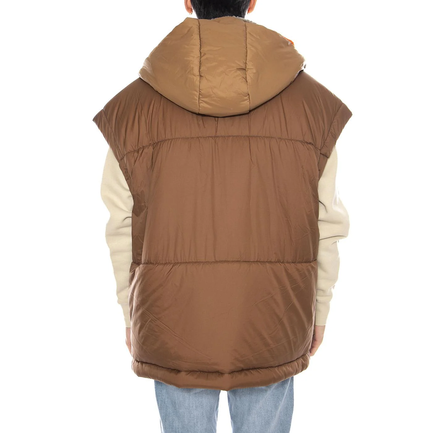 Kristian Conv Puffer Coat -- Men's Pecan/Moss Green Reversible Hooded Jacket UGG Men's - Image 9