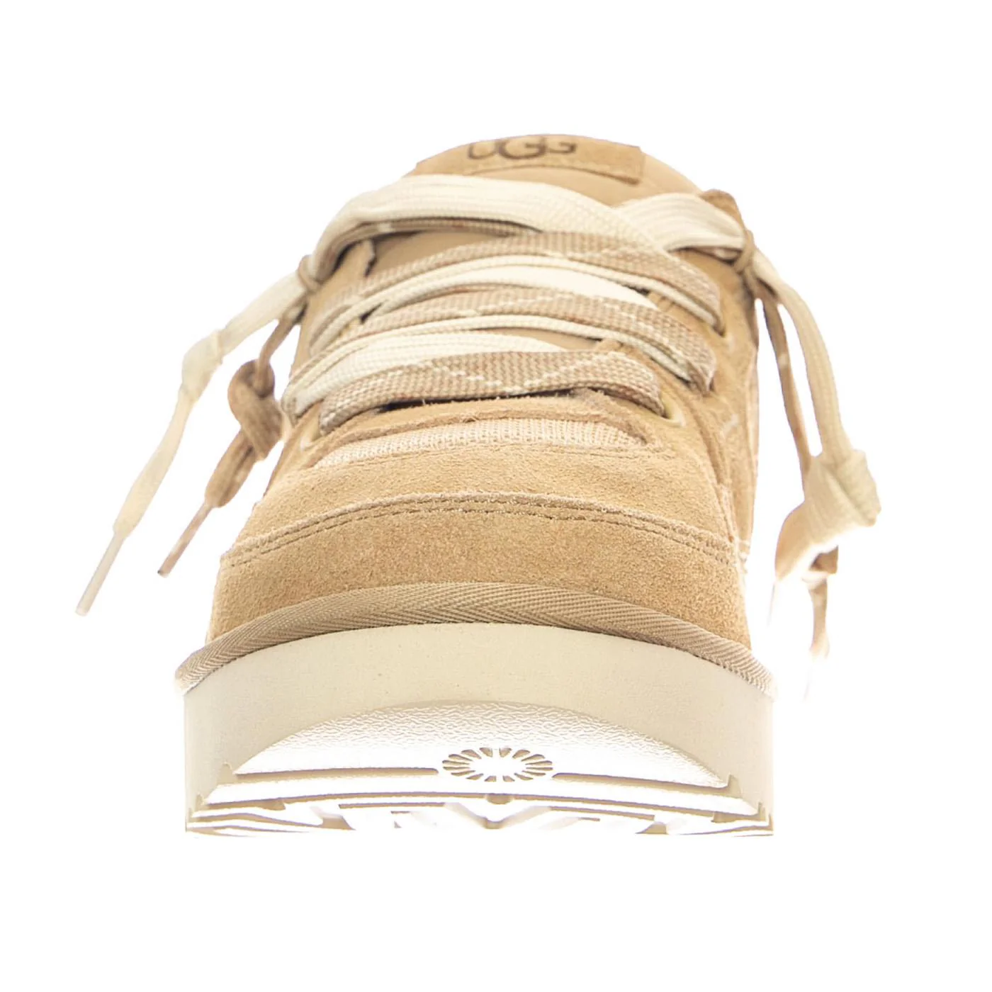 UGG Men's M Lo Lowmel - Mustard Seed - Beige Lace-Up Shoes - Image 3