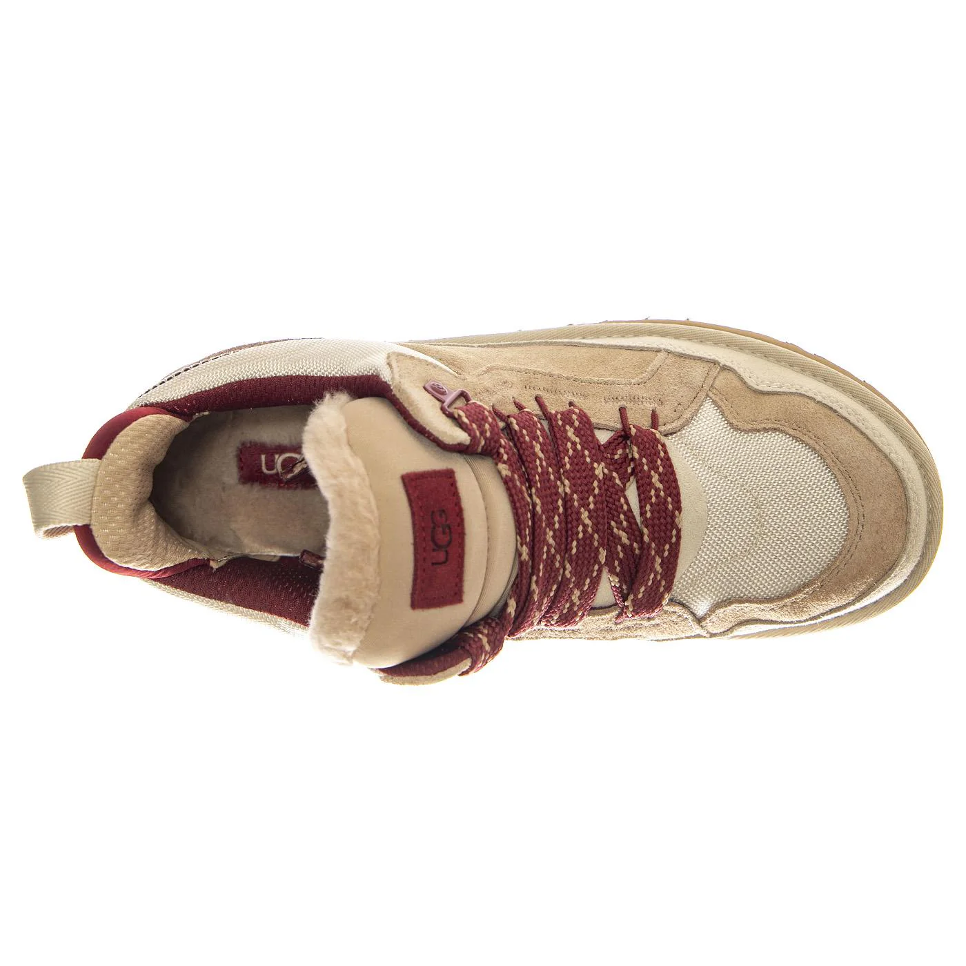 M Lowmel Driftwood / Biking Red - Men's Lace-Up Shoes Beige Men's UGG - Image 6