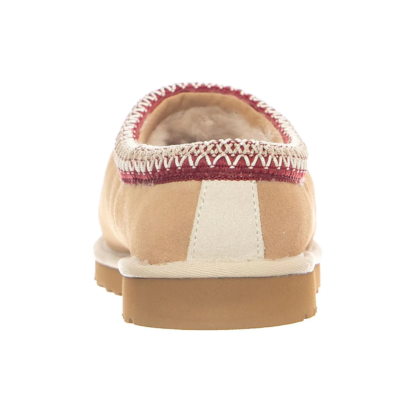 UGG Men's M Tasman II - Driftwood / Biking Red - Beige Men's Shoes - Image 4