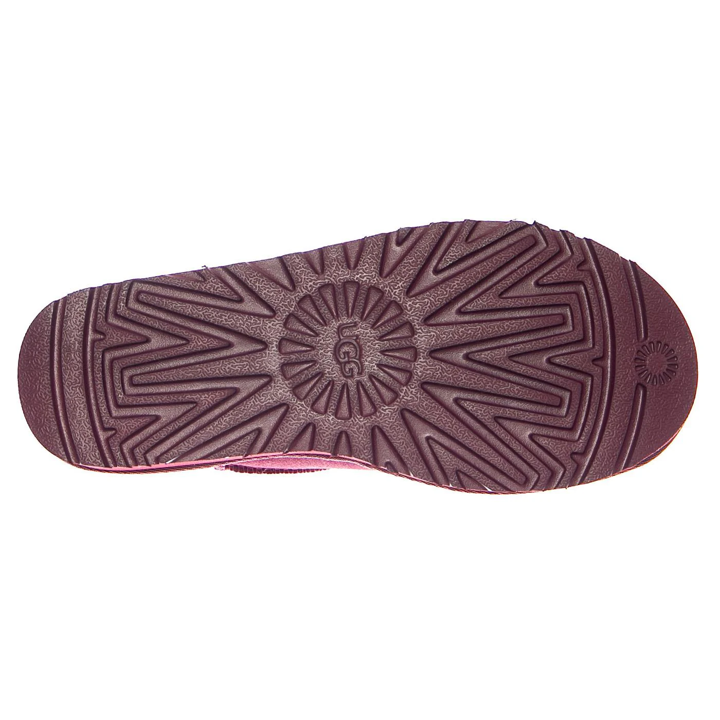 UGG Women's Classic Micro - Sand Burnt Magenta - Purple Shoes - Image 5