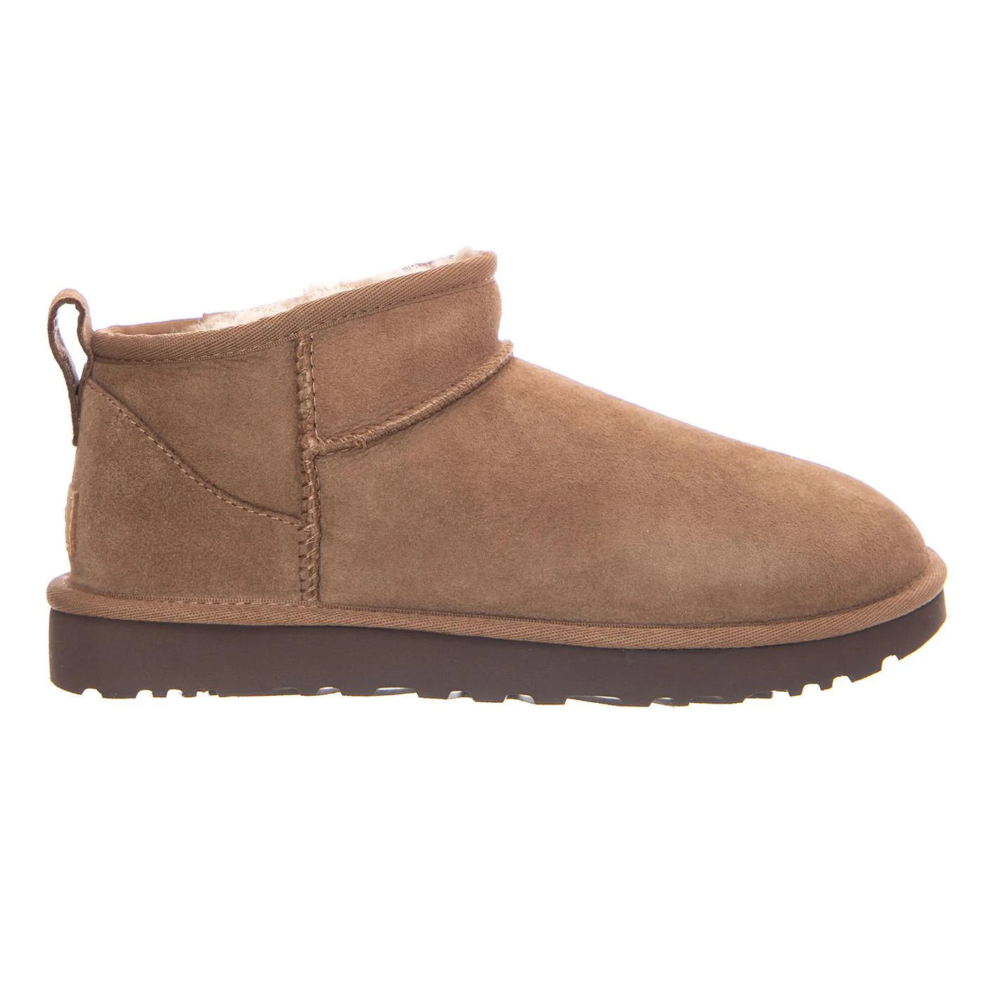 UGG Women's W Classic Ultra Mini - Rocky Oak - Brown Ankle Boots