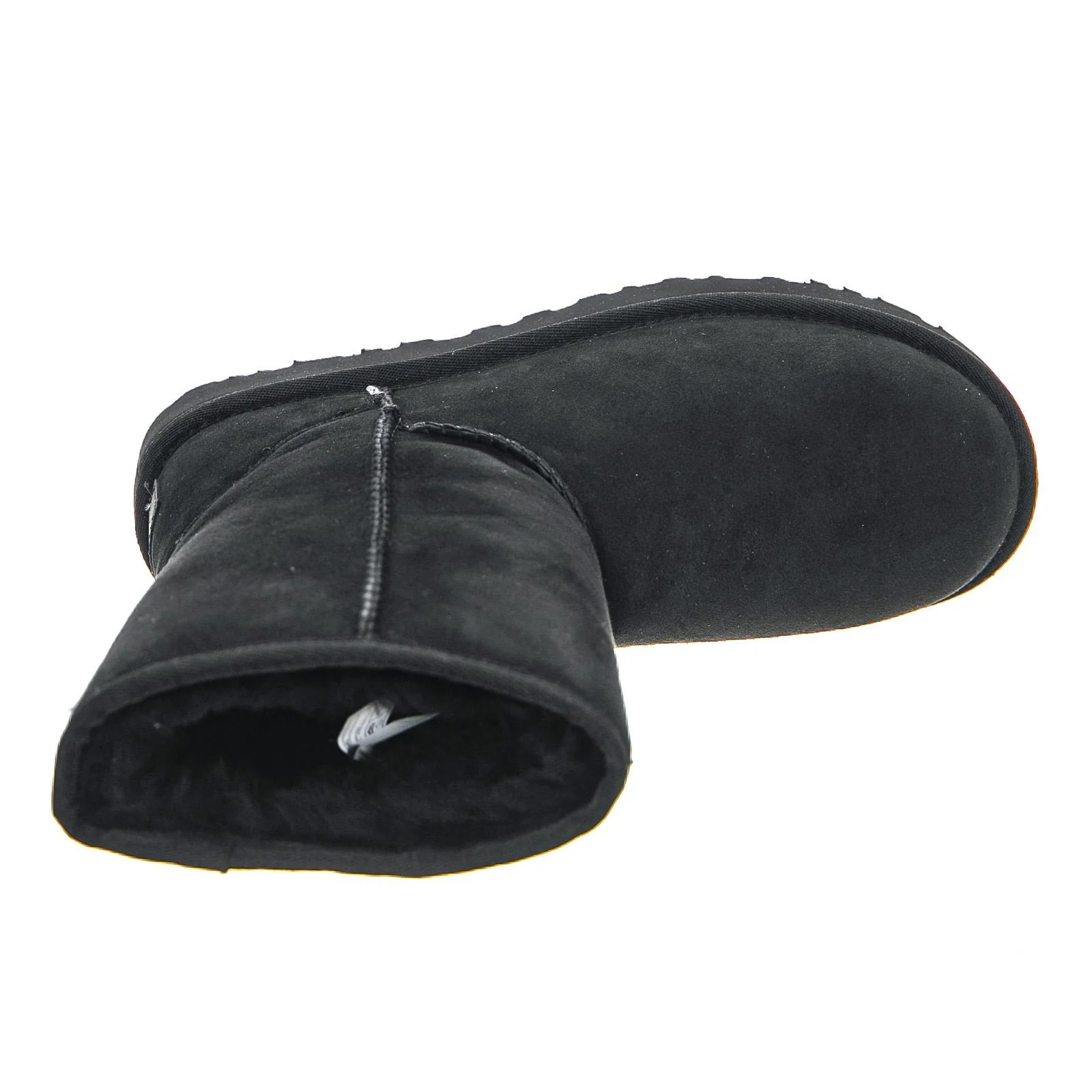 Womens Classic Short II Black Boots - Image 6