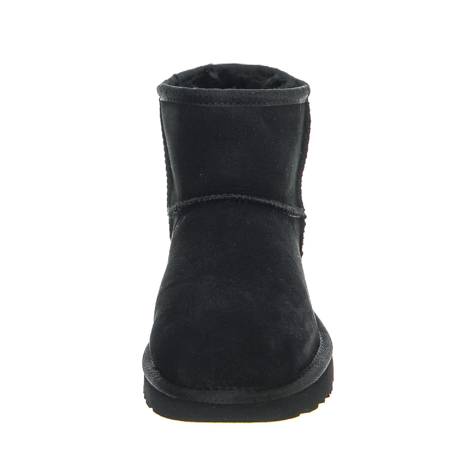 Womens Mini Classic II Black Ankle Boots - Image 3